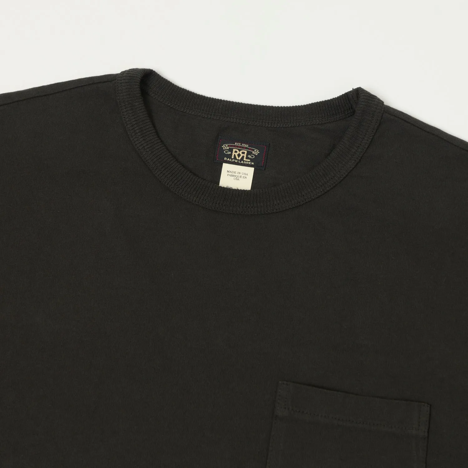RRL Pocket T-Shirt Two Pack - Black sold by Son of a Stag product image thumbnail 3