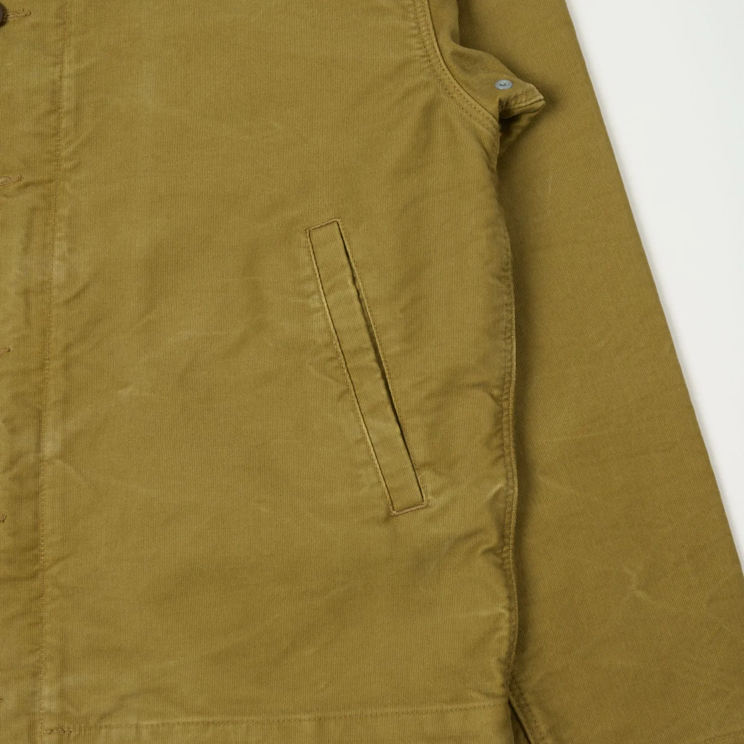 RRL Corduroy-Collar Deck Jacket - Khaki sold by Son of a Stag product image thumbnail 3