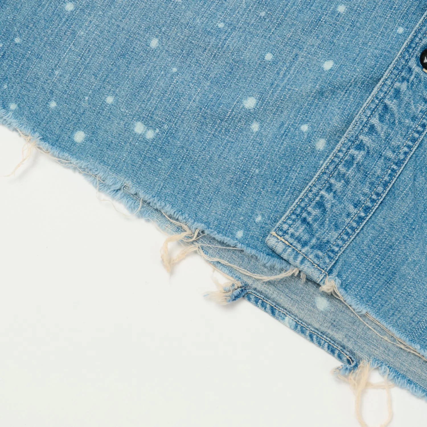 Full Count 4890 Denim Work Shirt - Heavy Wash sold by Son of a Stag product image thumbnail 4