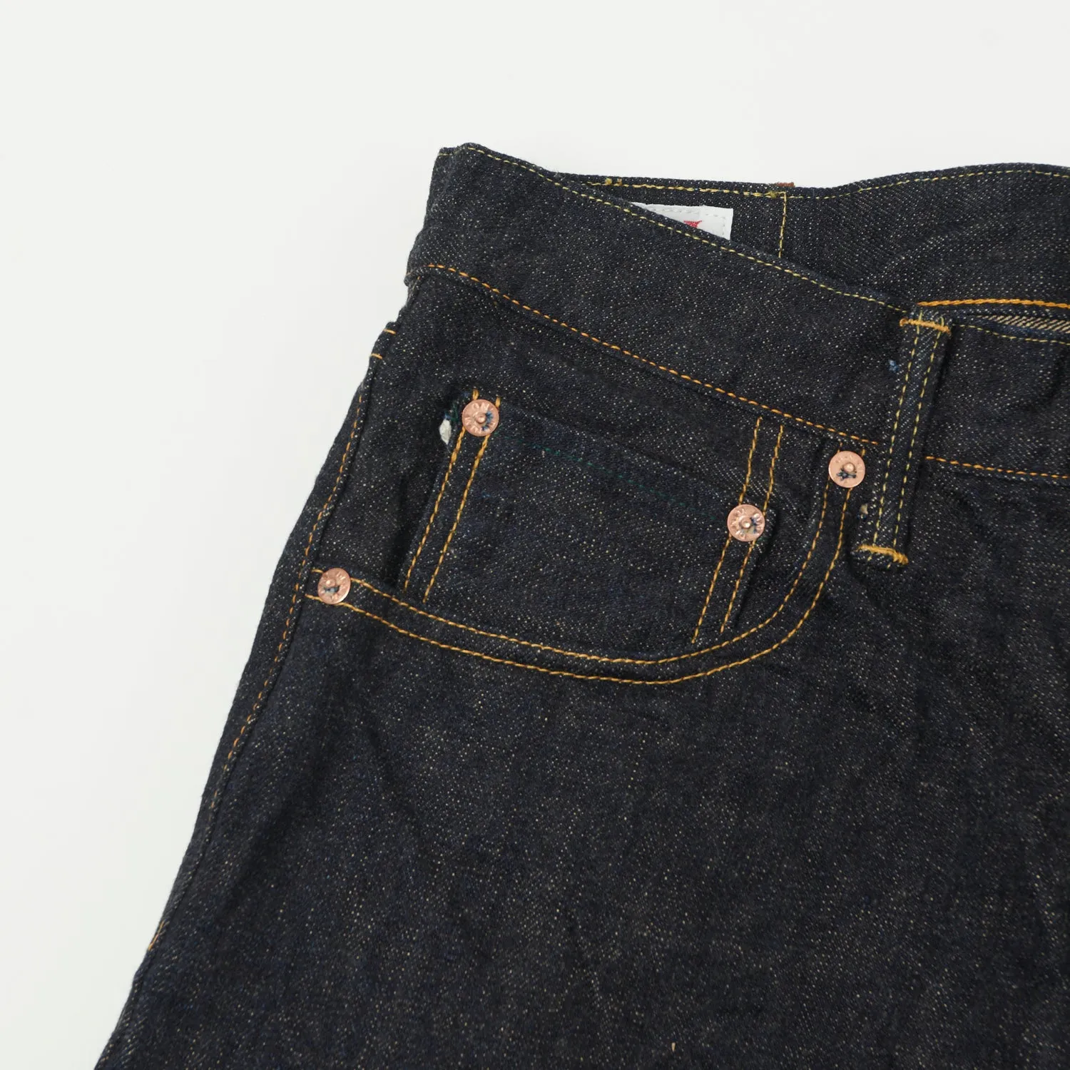 ONI Denim 622-14KBE 14oz Relaxed Tapered Jean - One Wash sold by Son of a Stag product image thumbnail 4