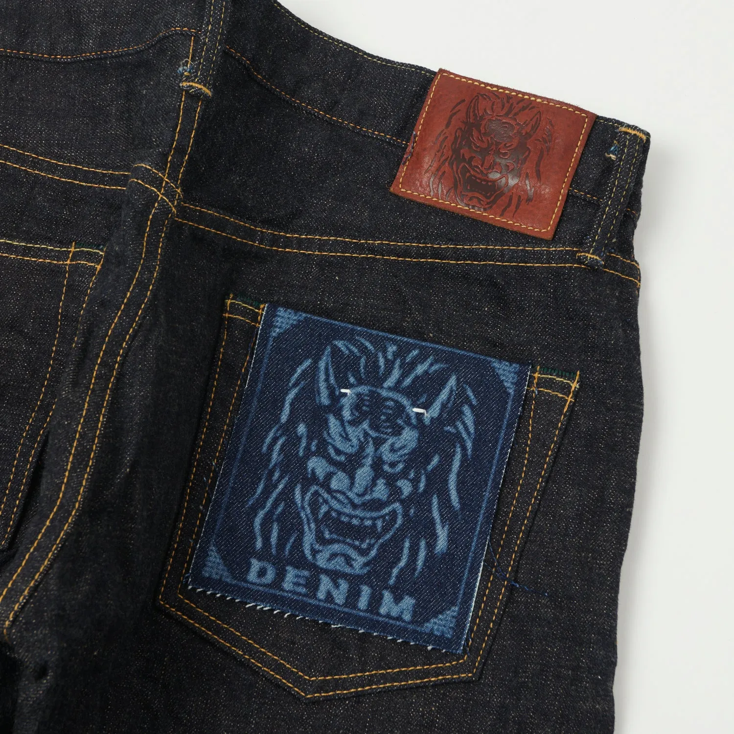 ONI Denim 622-14KBE 14oz Relaxed Tapered Jean - One Wash sold by Son of a Stag product image thumbnail 2