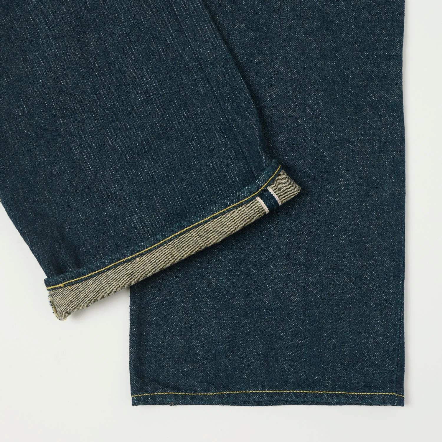 ONI Denim 200 Ishikawadai 15oz Wide Straight Jean - One Wash sold by Son of a Stag product image thumbnail 3
