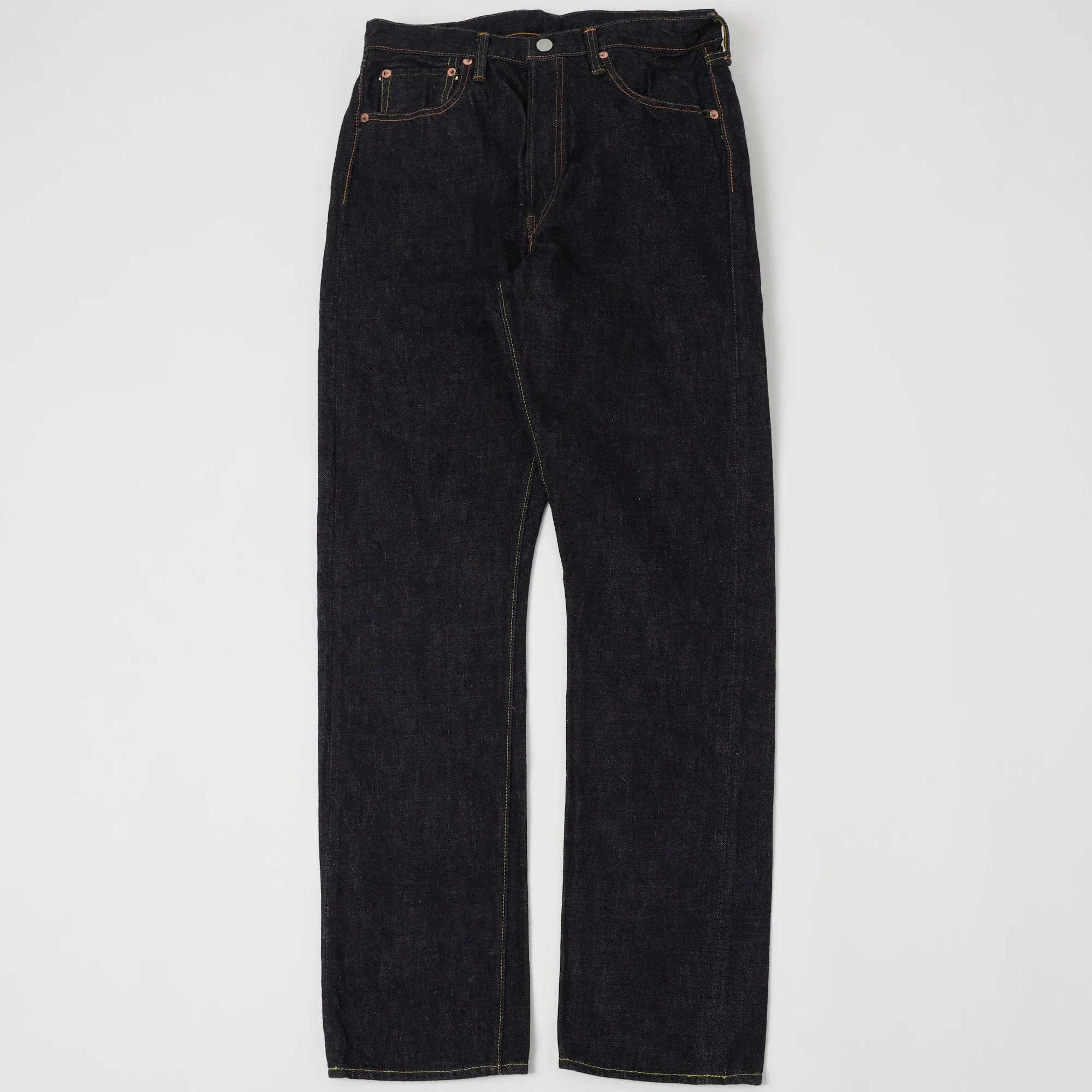 FULLCOUNT 1110XX 15.5oz Slim Tapered Jean - One Wash sold by Son of a Stag