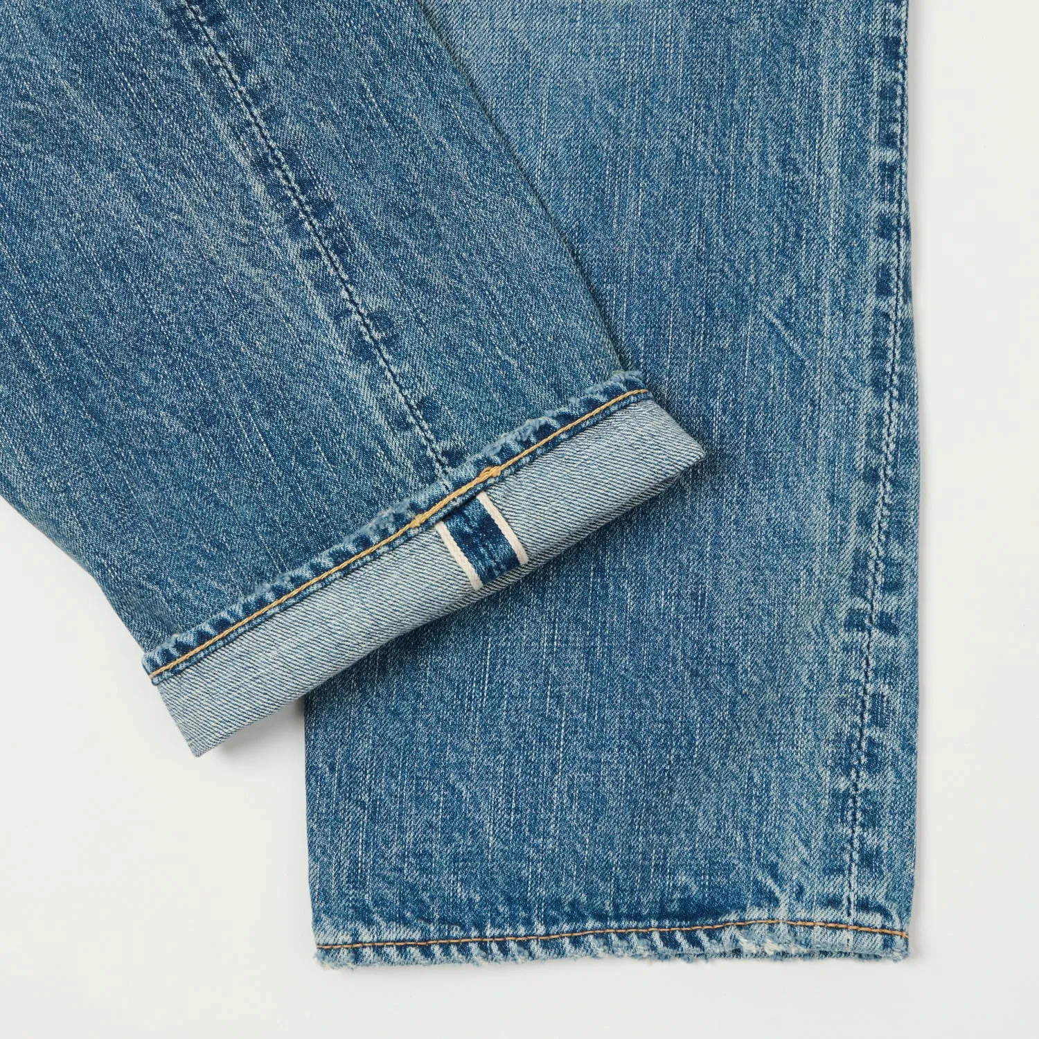 FULLCOUNT 1103 13.7oz Clean Straight Jean - 'Dartford' Wash sold by Son of a Stag product image thumbnail 5