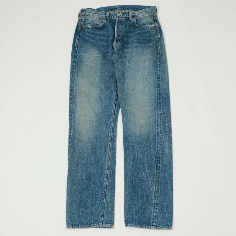 FULLCOUNT 1103 13.7oz Clean Straight Jean - 'Dartford' Wash sold by Son of a Stag