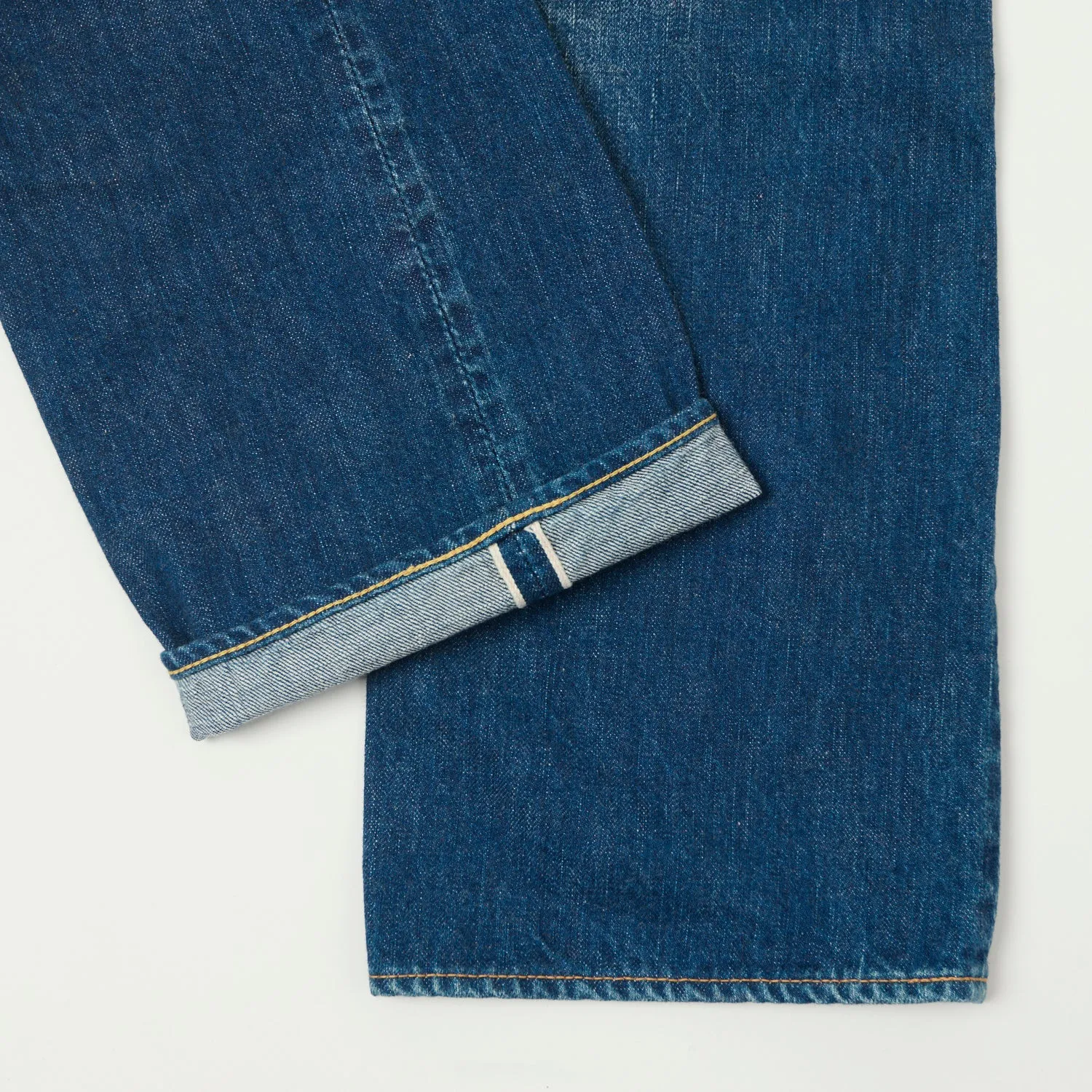 FULLCOUNT 1101 13.7oz Loose Straight Jean - 'More Than Real' Wash sold by Son of a Stag product image thumbnail 3