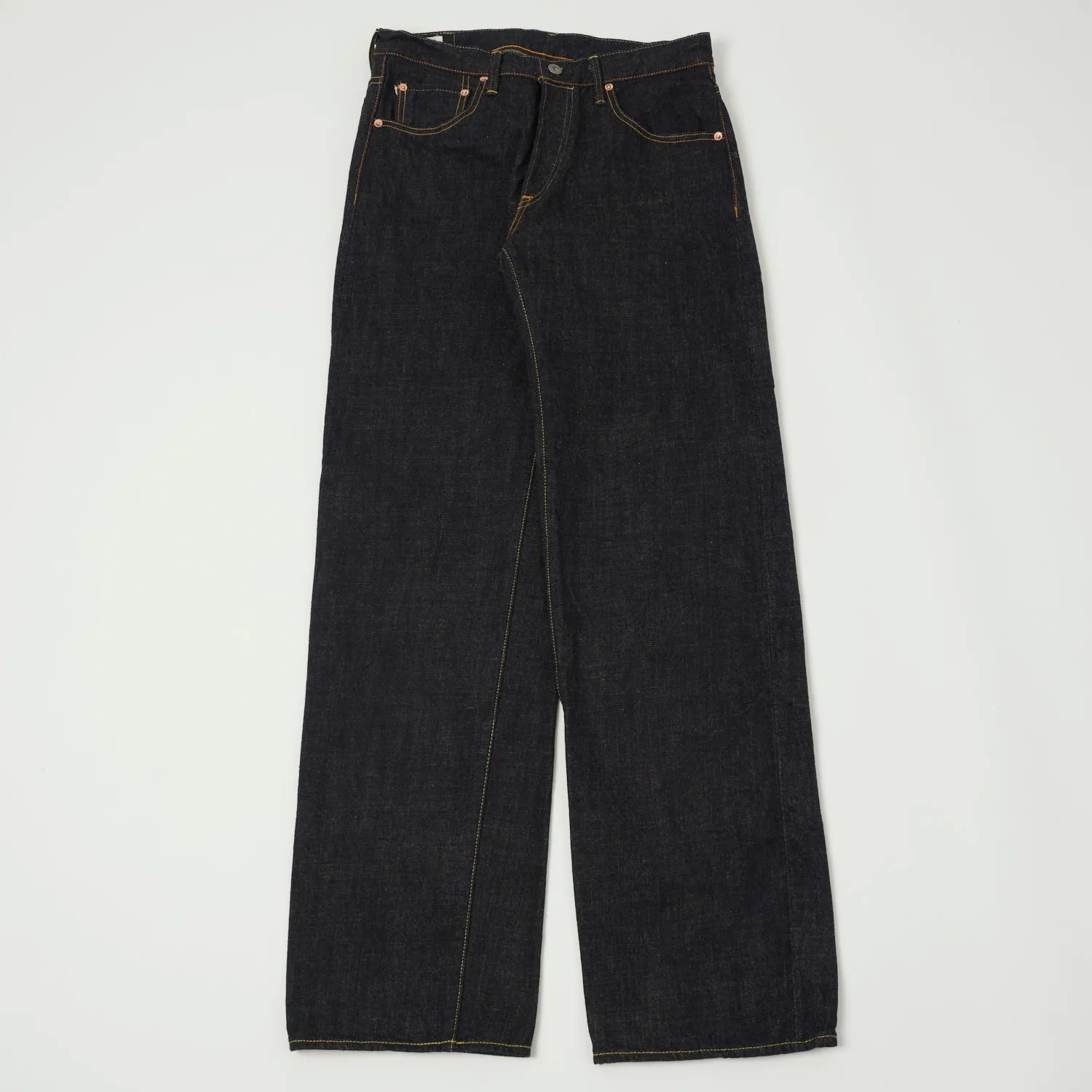 ONI Denim 200-14KBE 14oz Wide Straight Jean - One Wash sold by Son of a Stag