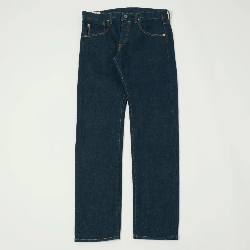 ONI Denim 121S Ishikawadai 15oz Slim Tapered Stretch Jean - One Wash sold by Son of a Stag