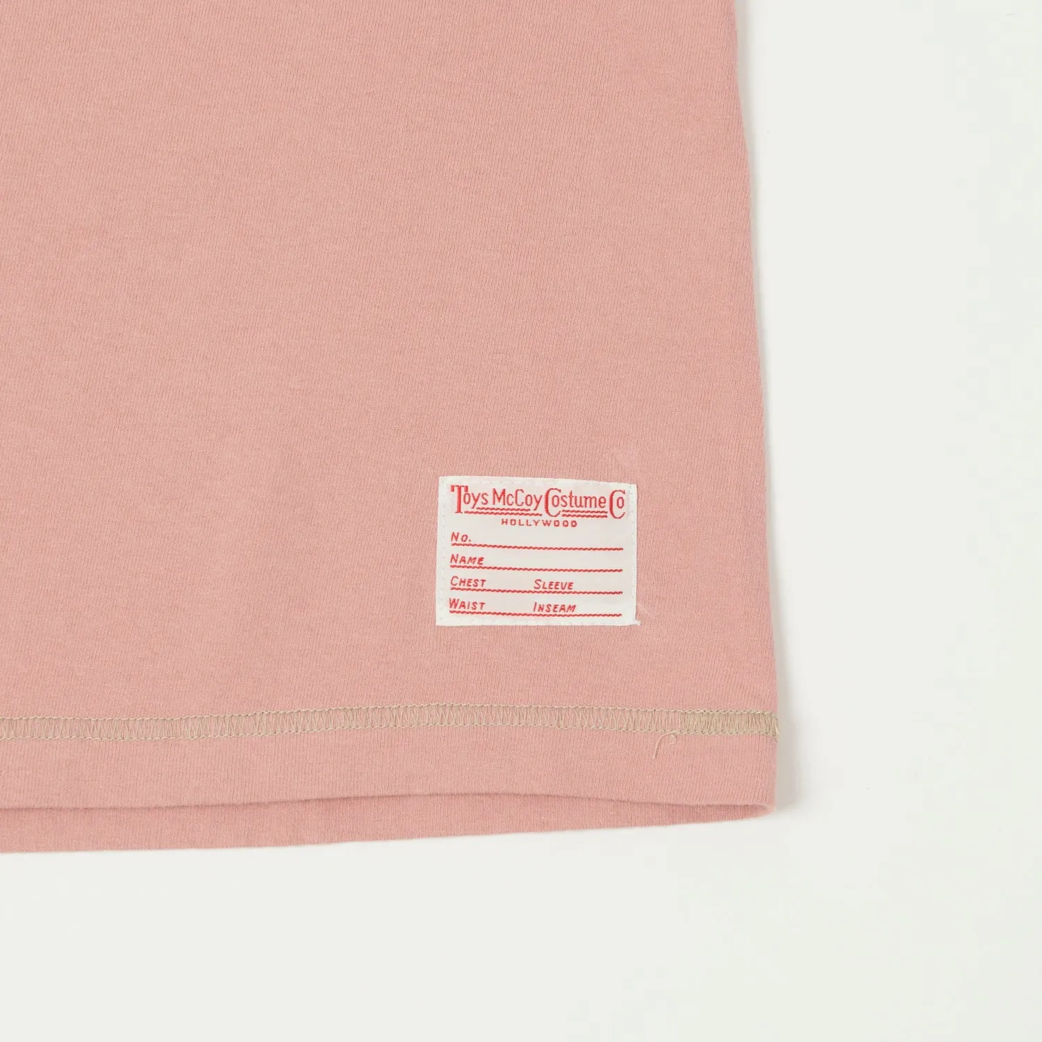 TOYS McCOY Union Henley - Pink sold by Son of a Stag product image thumbnail 3