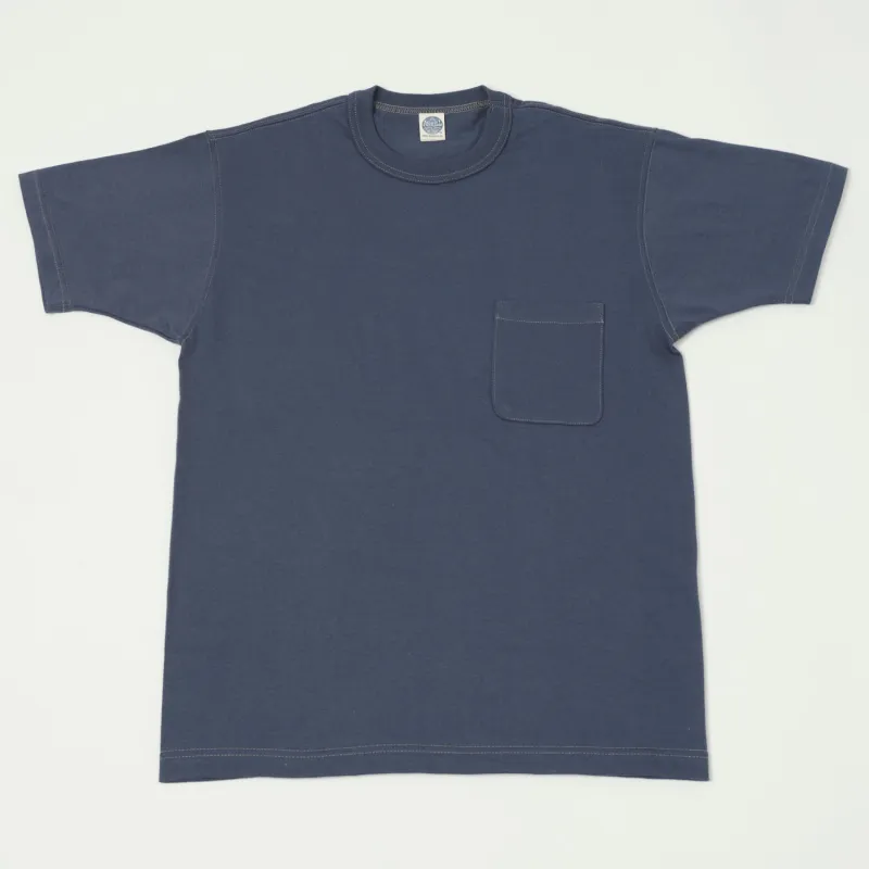 TOYS McCOY Pocket T-Shirt - Navy sold by Son of a Stag