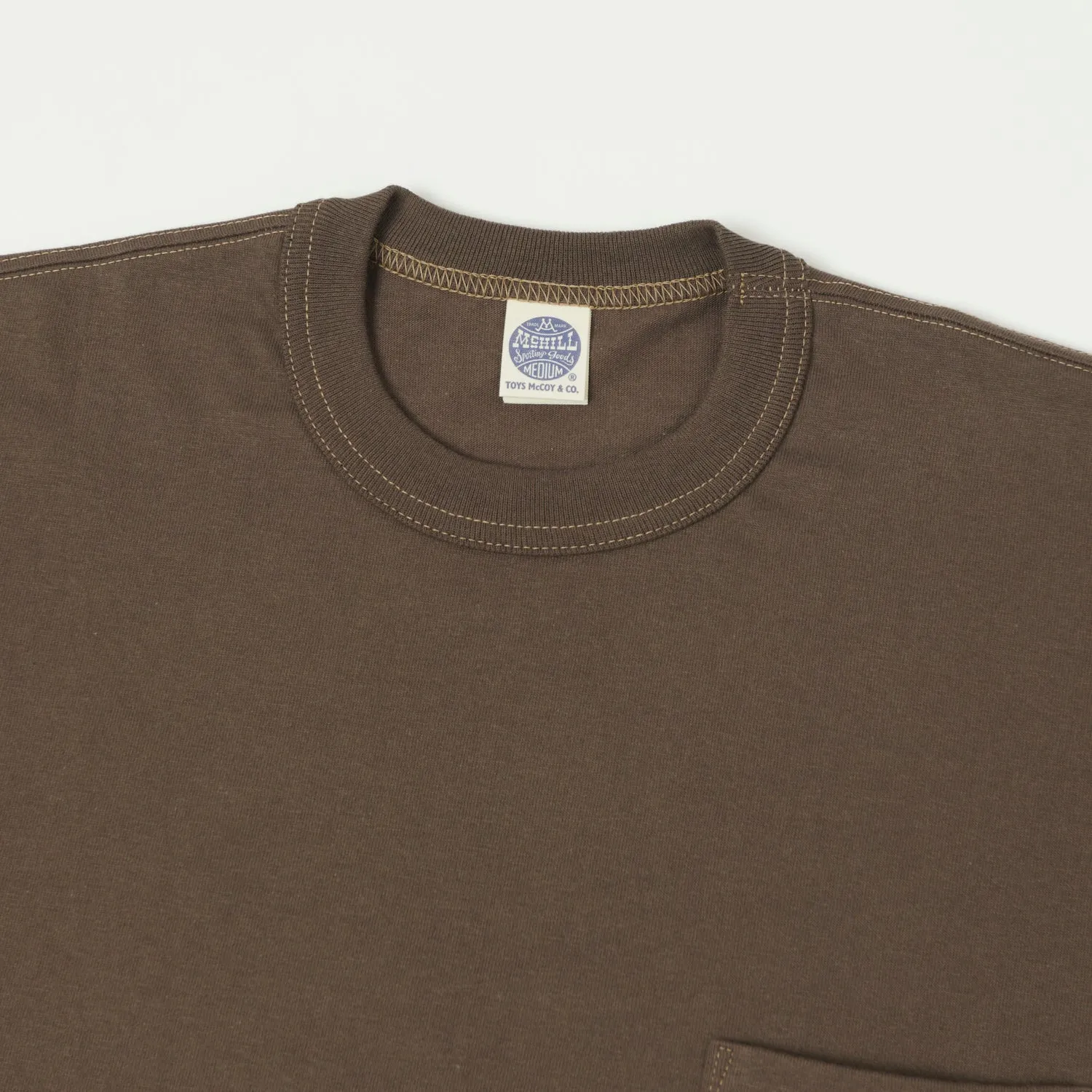 TOYS McCOY Pocket T-Shirt - Dark Charcoal sold by Son of a Stag product image thumbnail 2