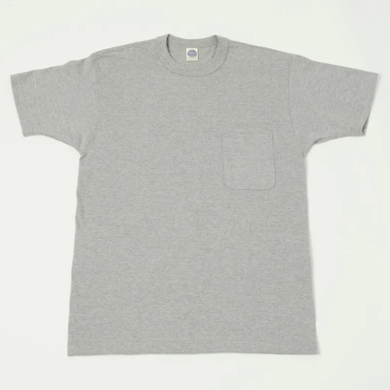 TOYS McCOY Pocket T-Shirt - Heather Grey sold by Son of a Stag