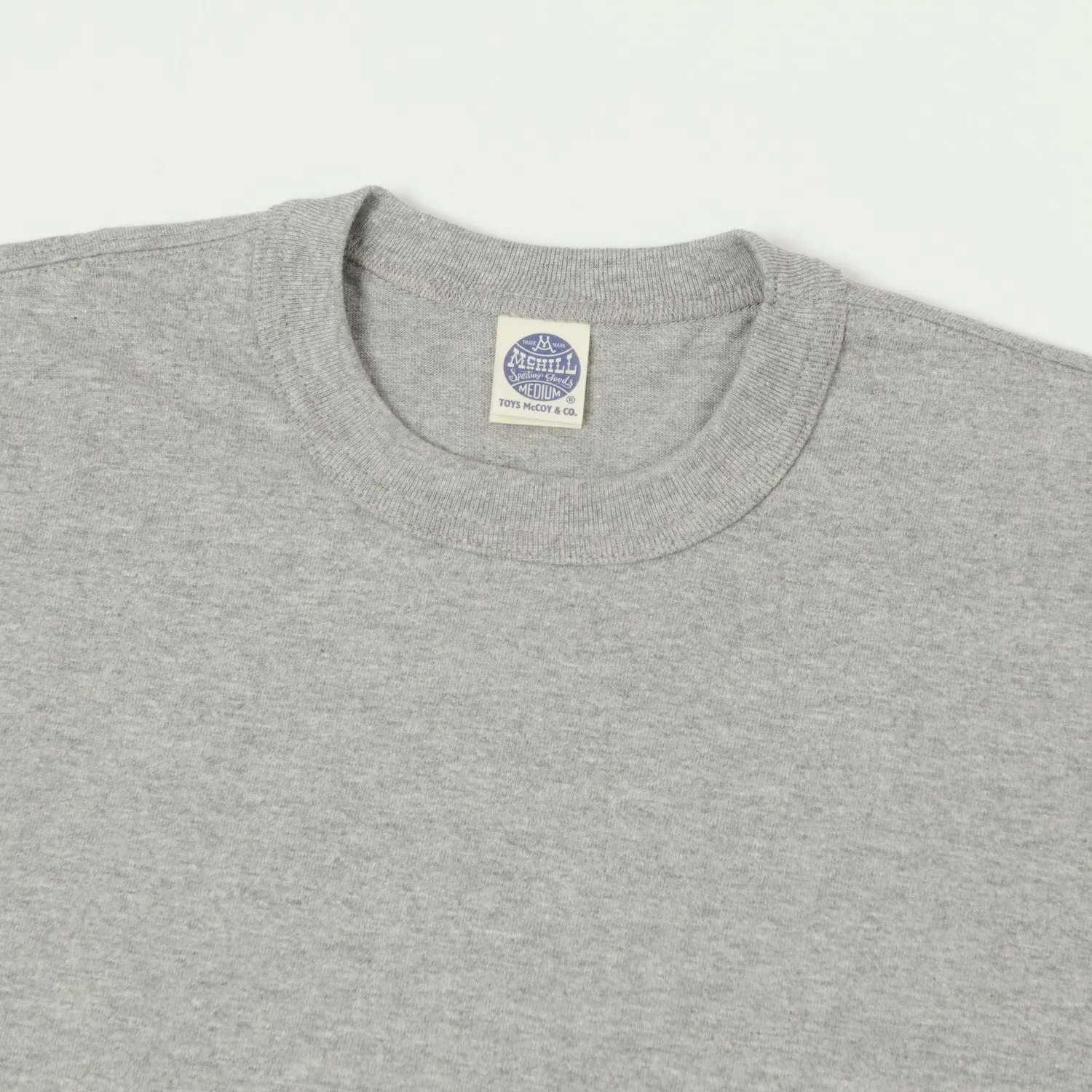 TOYS McCOY Pocket T-Shirt - Heather Grey sold by Son of a Stag product image thumbnail 2