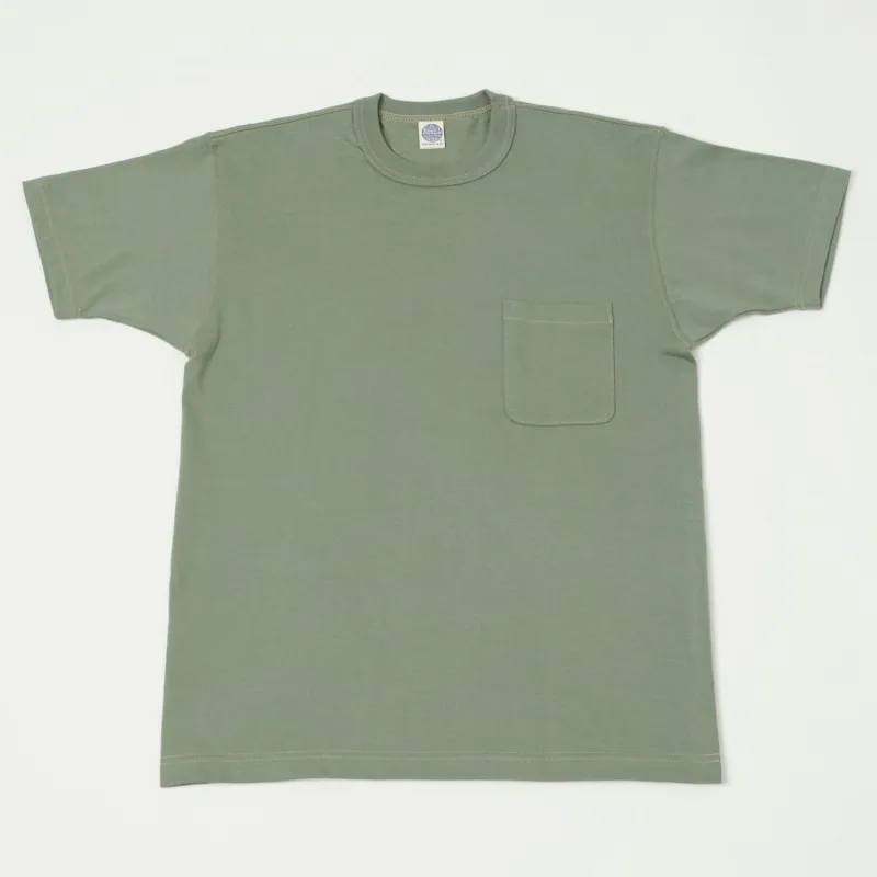 TOYS McCOY Pocket T-Shirt - Green sold by Son of a Stag