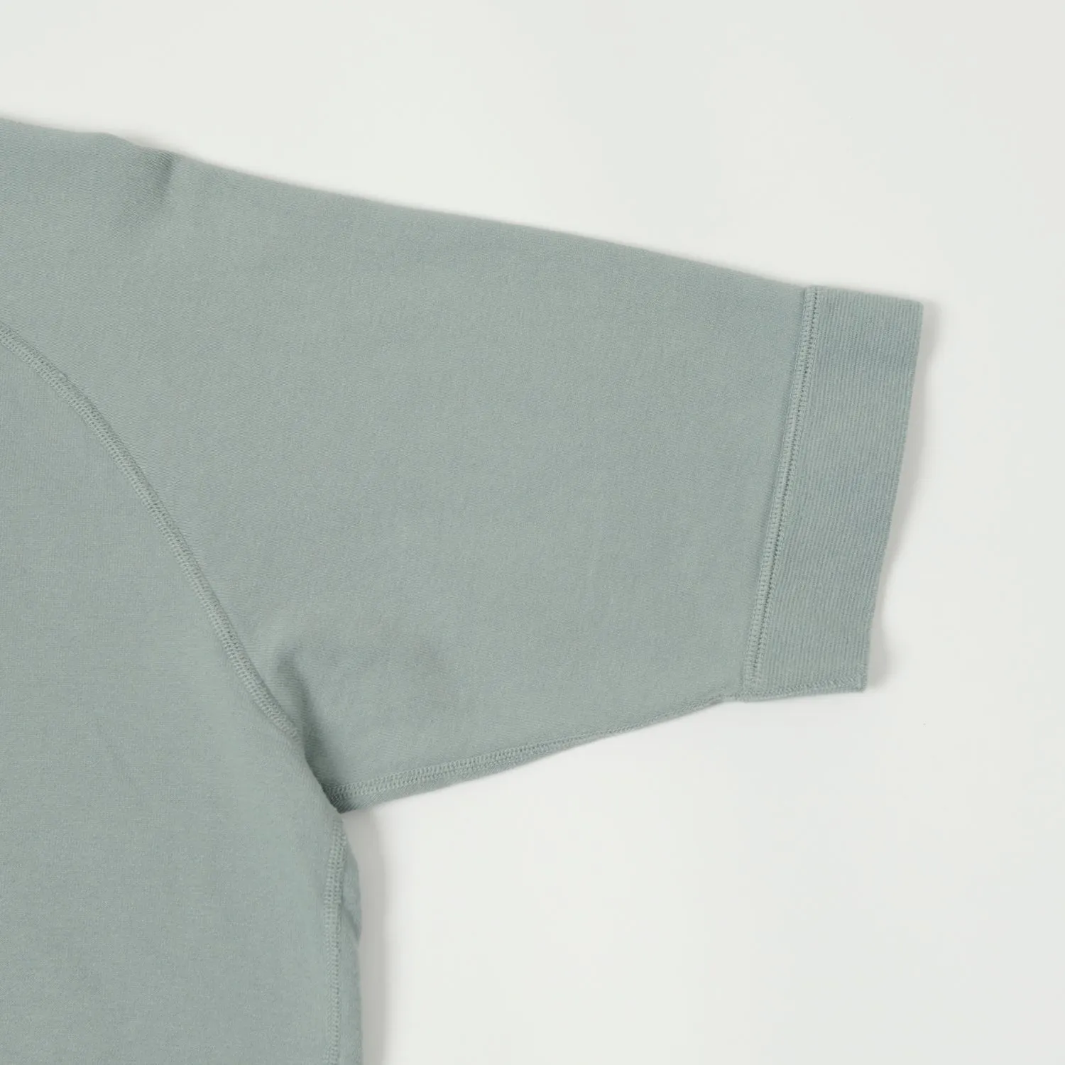 TOYS McCOY Short Sleeve Military Sweatshirt - Saxe Grey sold by Son of a Stag product image thumbnail 5