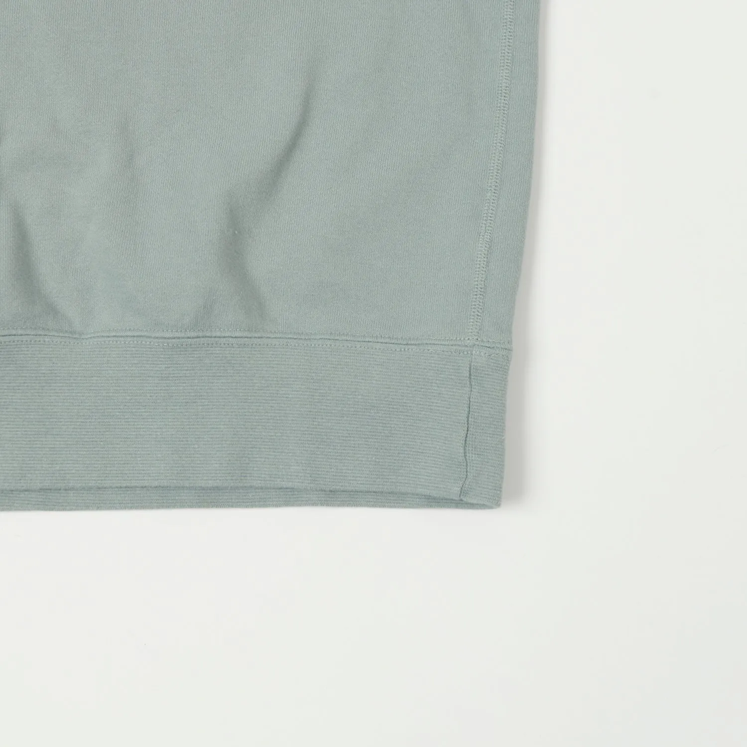 TOYS McCOY Short Sleeve Military Sweatshirt - Saxe Grey sold by Son of a Stag product image thumbnail 4