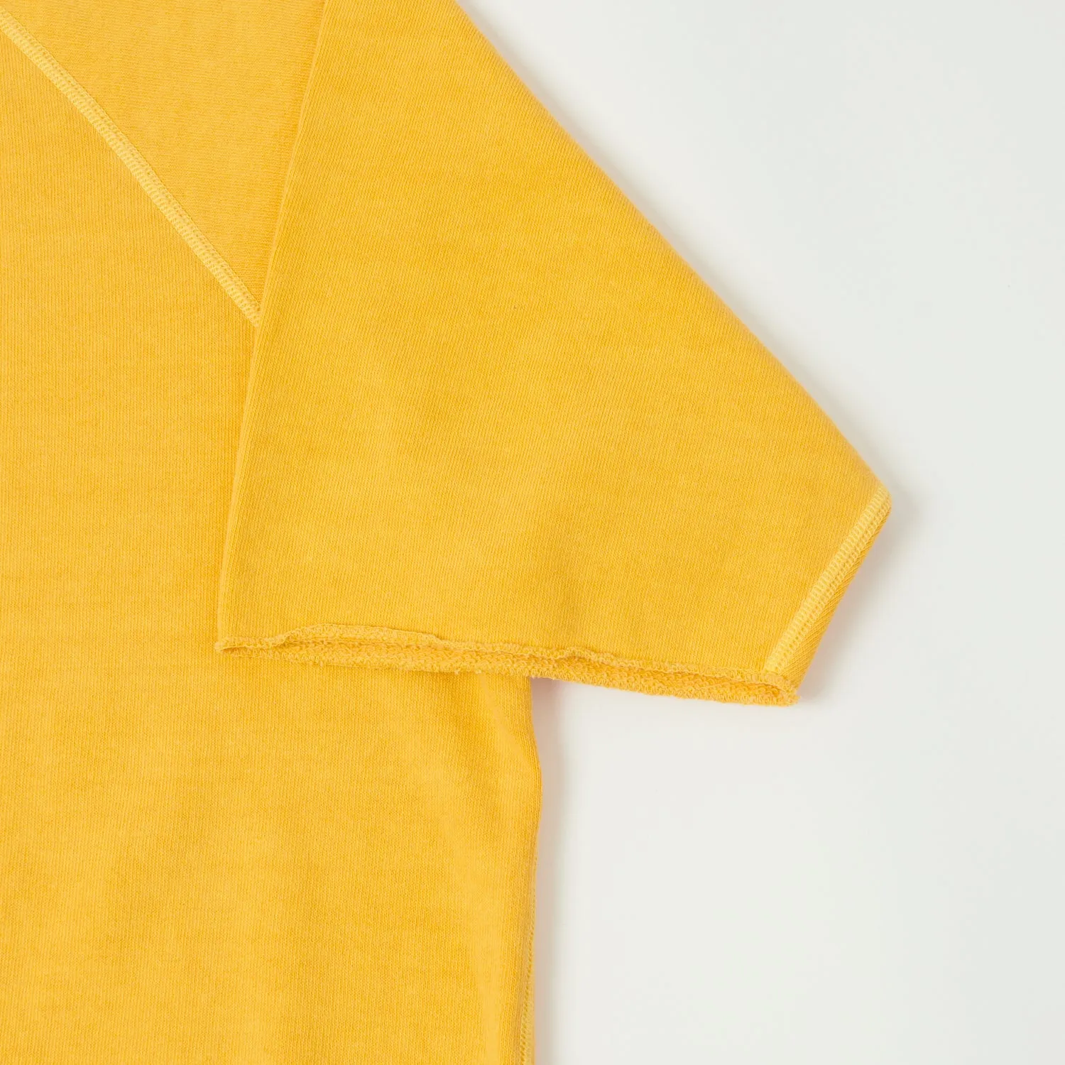 Dubbleworks Cut Off Sleeve Pigment Dyed Sweatshirt - Gold sold by Son of a Stag product image thumbnail 3