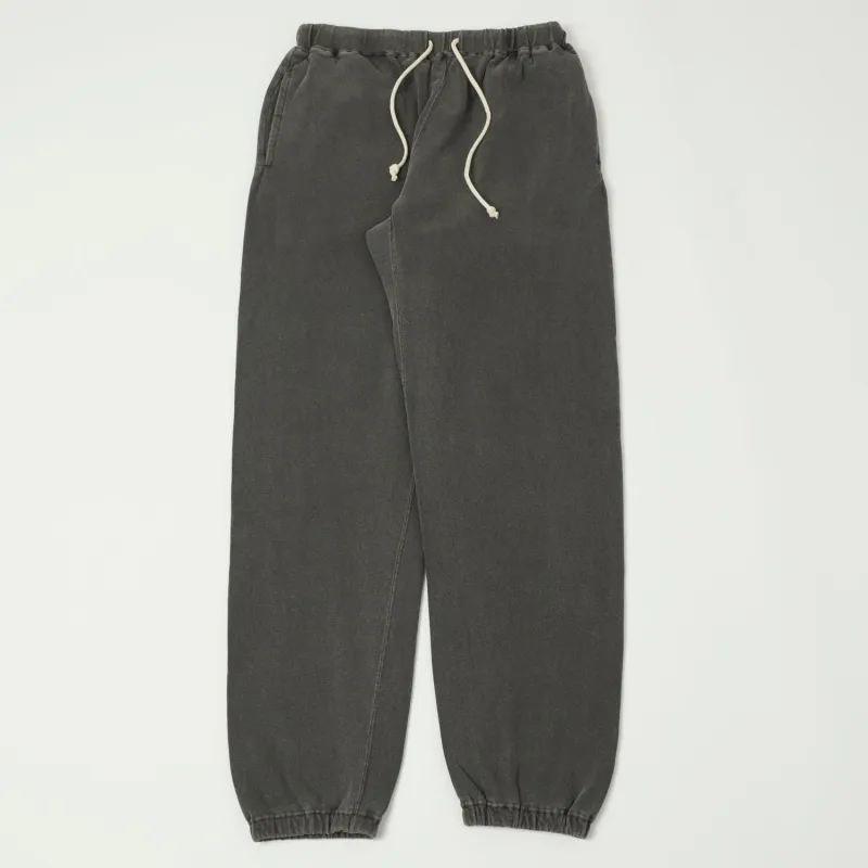 Dubbleworks Pigment Dyed Sweatpants - Sumikuro sold by Son of a Stag
