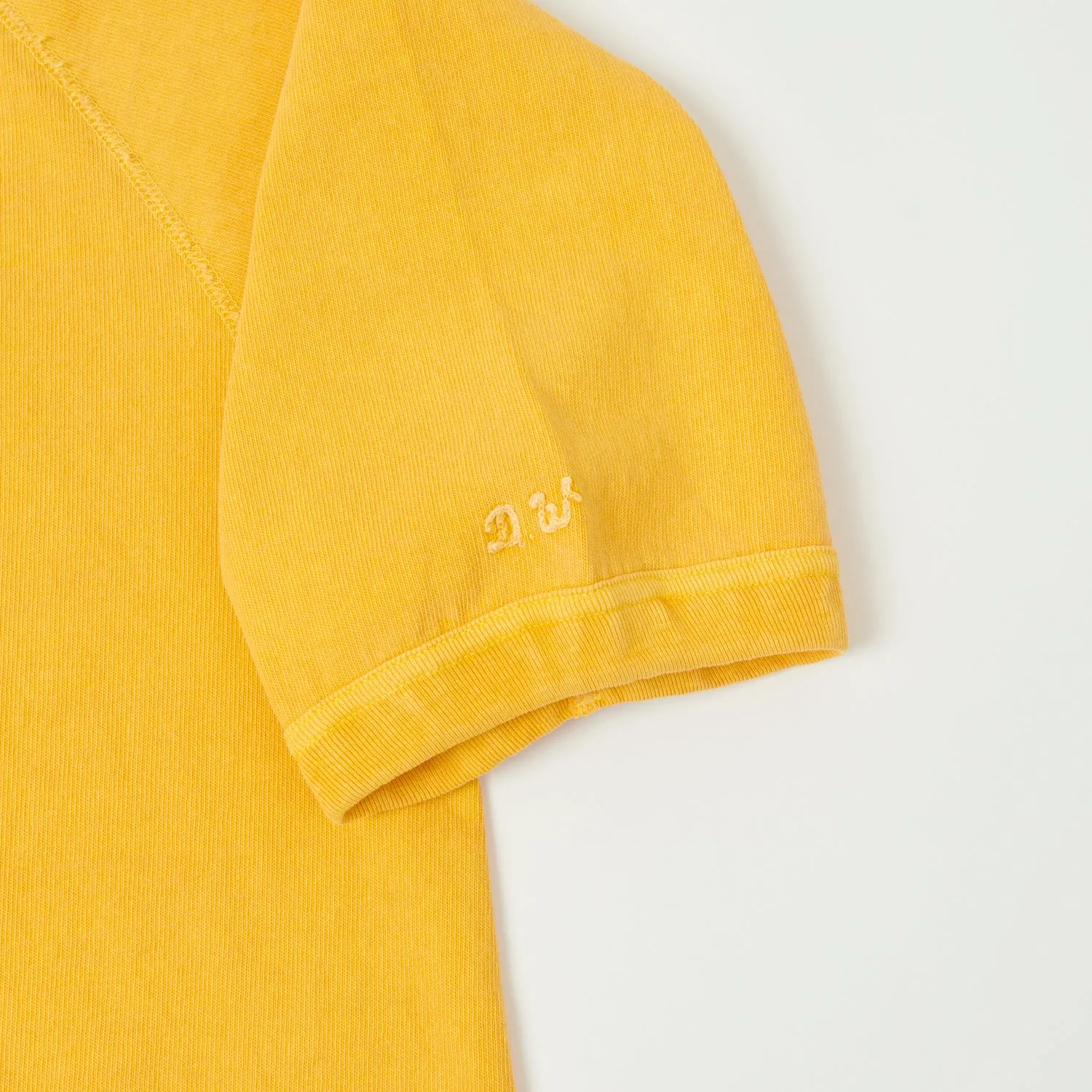 Dubbleworks Heavy Fabric Raglan Sleeve Pigment Dye Tee - Gold sold by Son of a Stag product image thumbnail 3