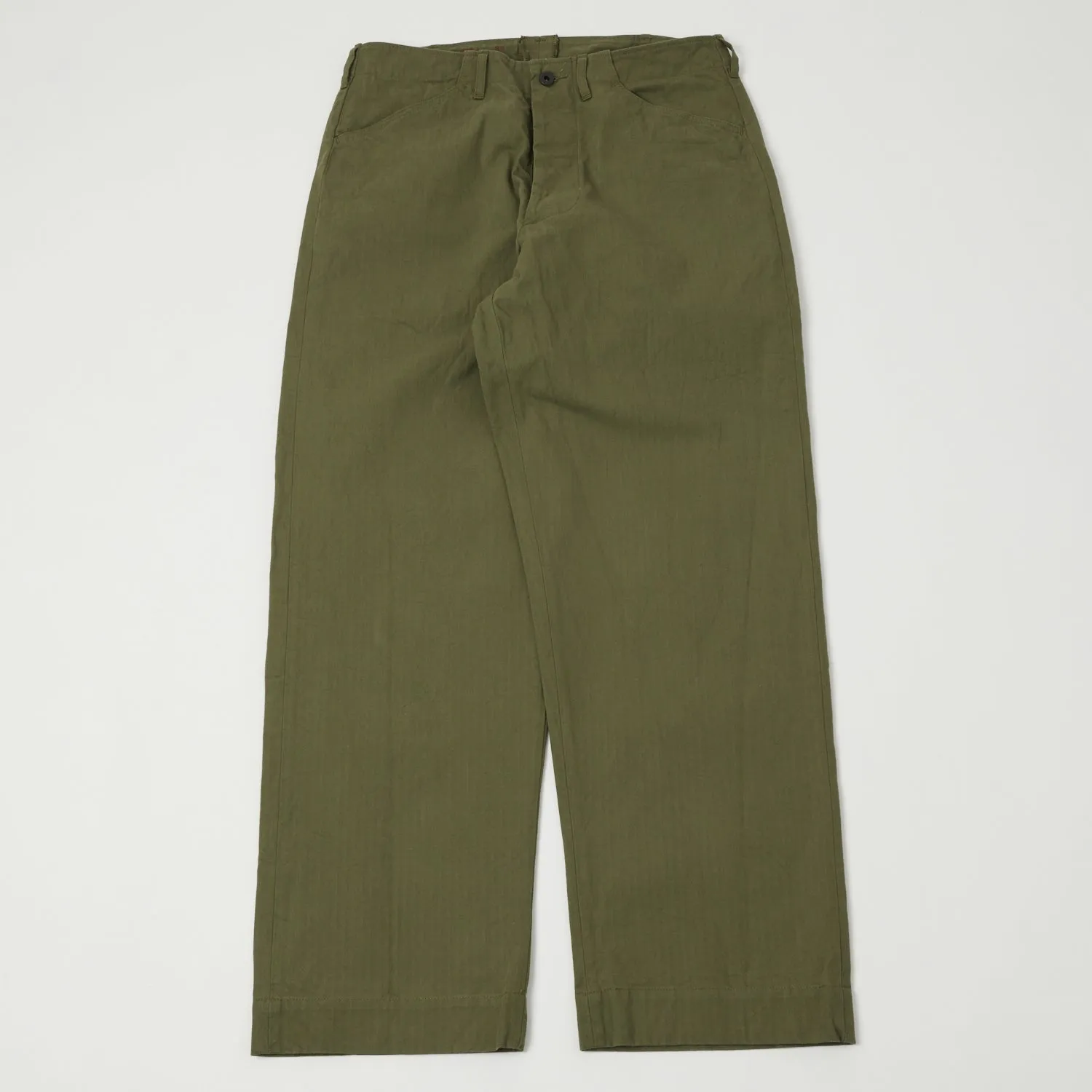 Buzz Rickson's U.S. Navy N-3 Trouser - Olive sold by Son of a Stag