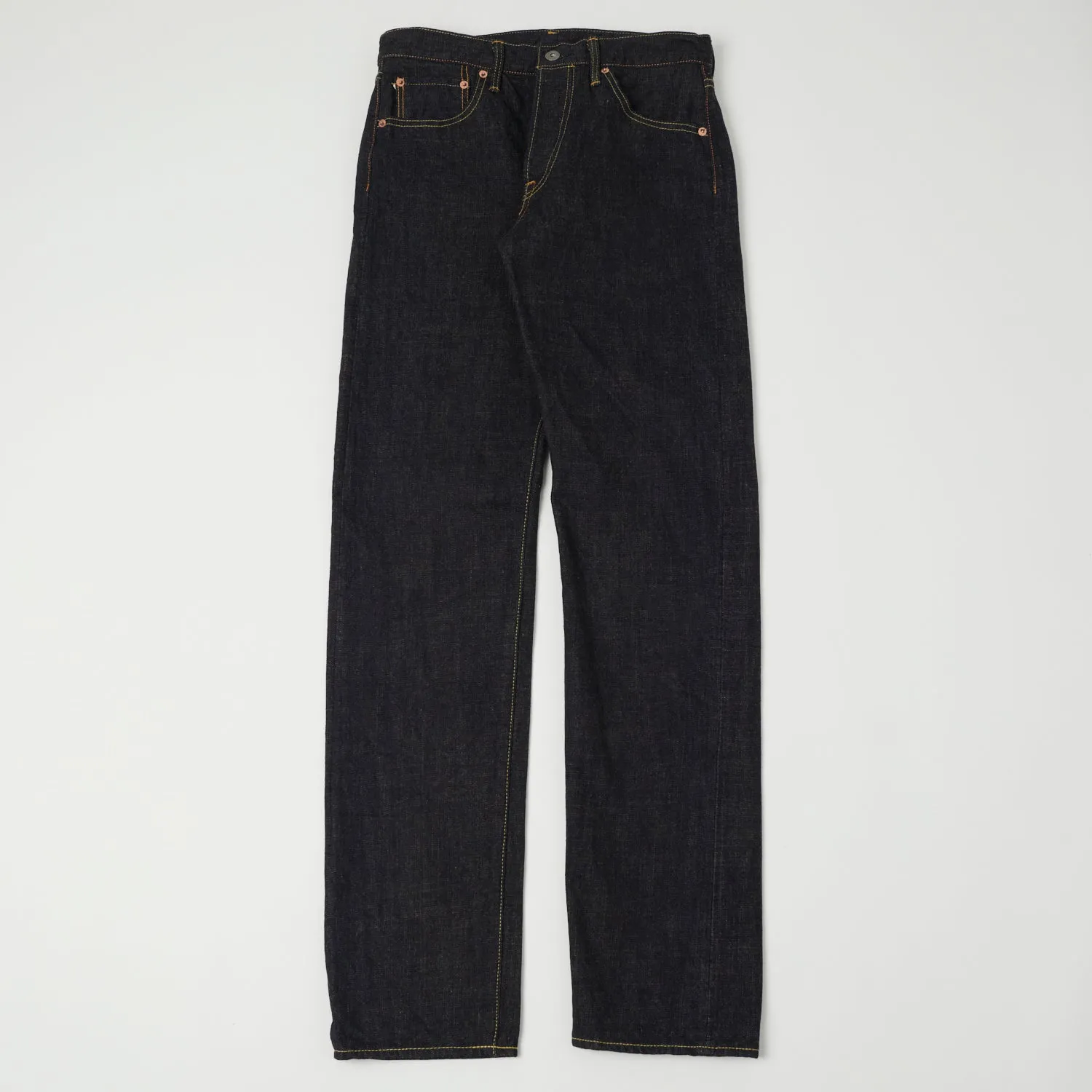 ONI Denim 246-14KBE 14oz Relaxed Tapered Jean - One Wash sold by Son of a Stag