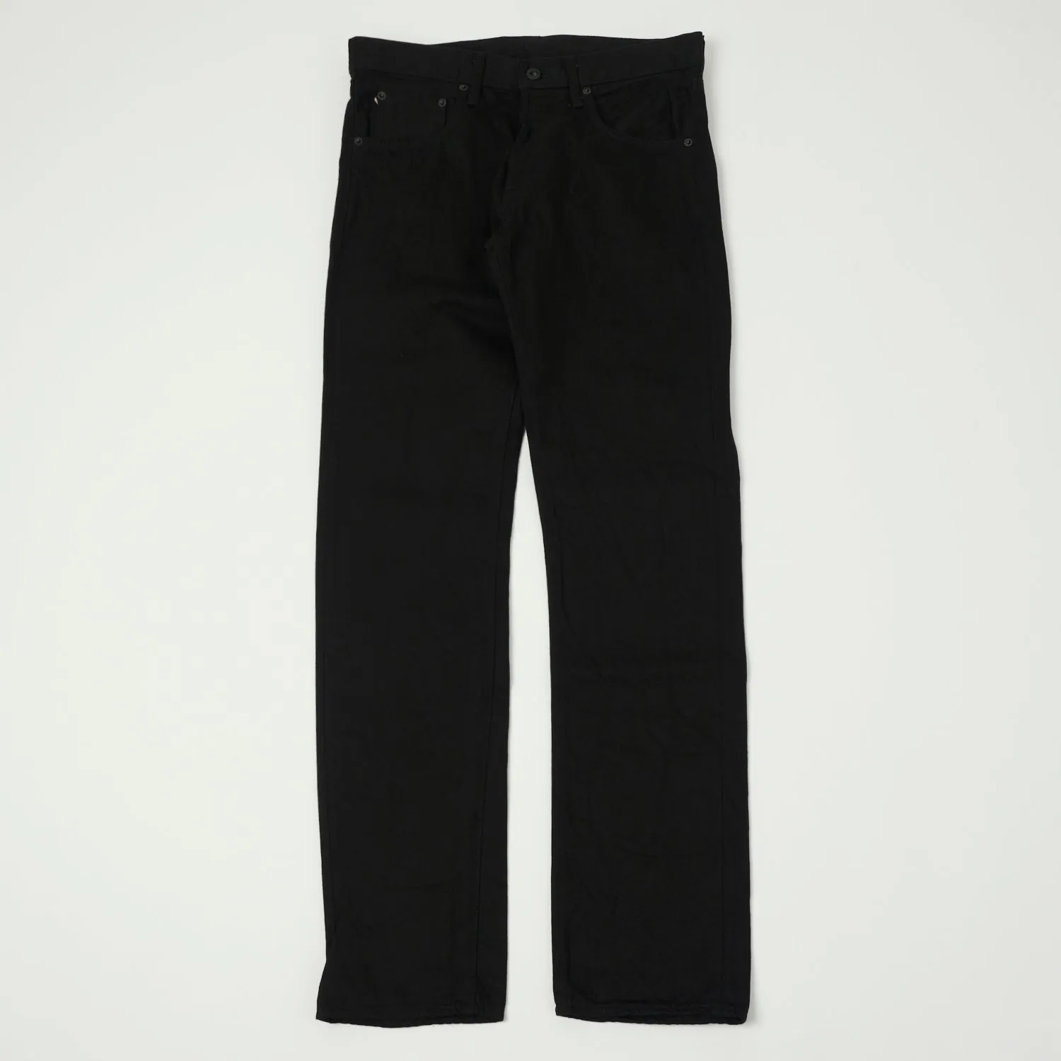 ONI Denim 566-13BK 13oz Straight Jean - Black One Wash sold by Son of a Stag