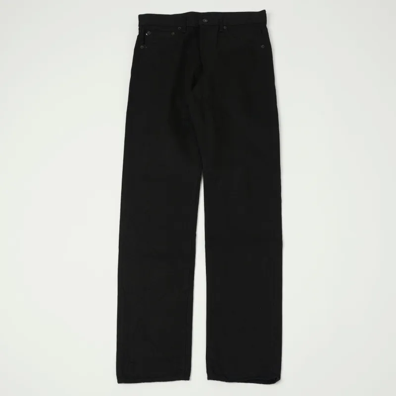 ONI Denim 286-13BK 13oz Regular Straight Jean - Black One Wash sold by Son of a Stag