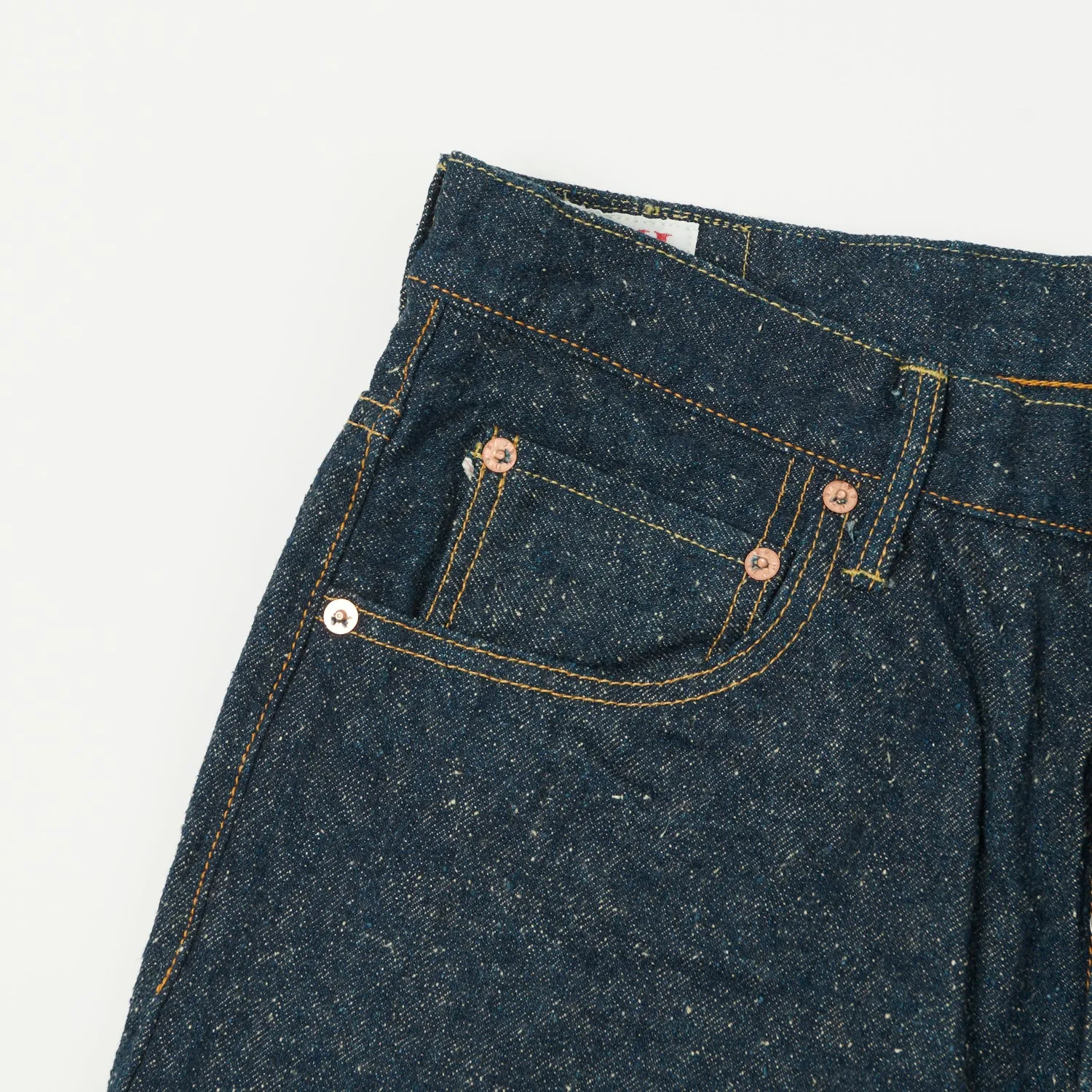 ONI Denim 266-CCD 'Crushed Concrete Denim' 15oz Regular Straight Jean - One Wash sold by Son of a Stag product image thumbnail 4