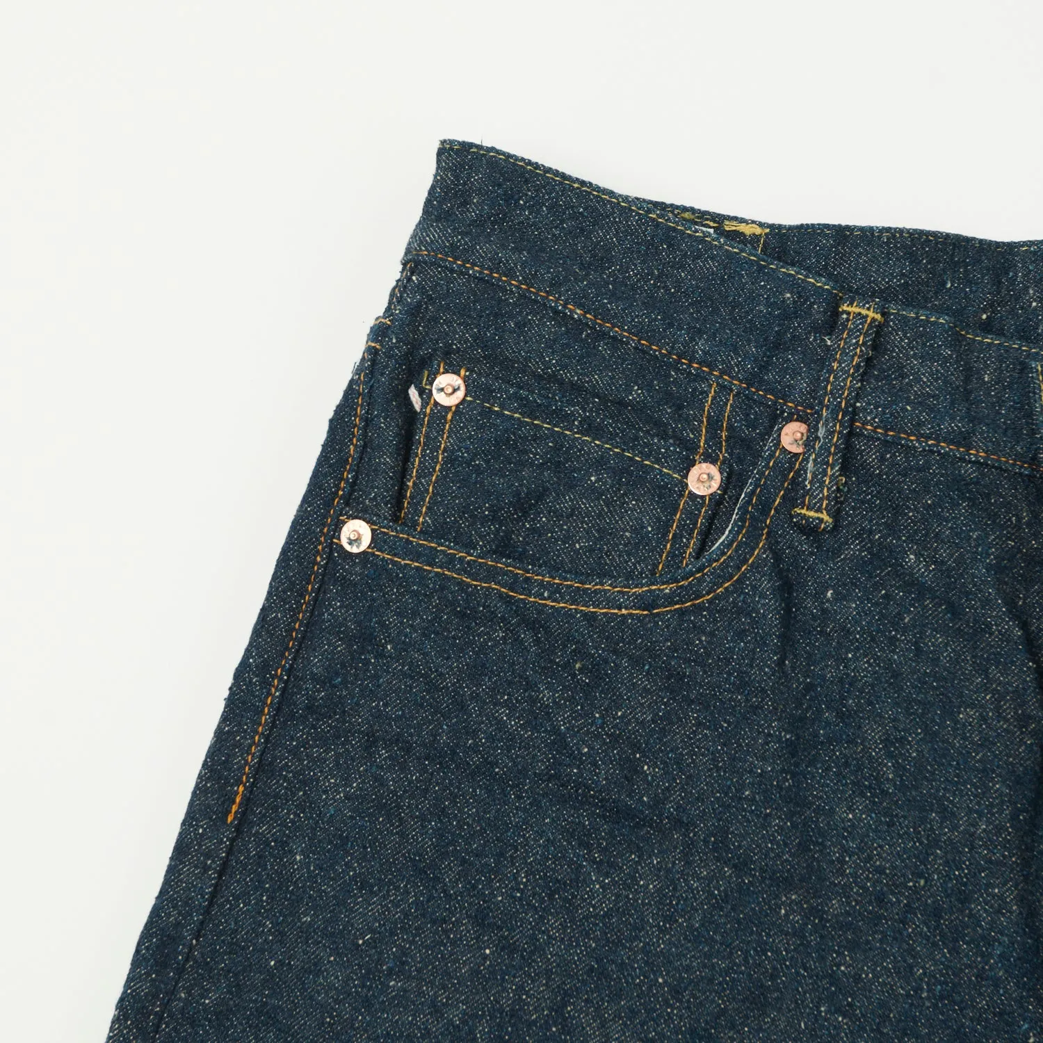 ONI Denim 288-CCD 'Crushed Concrete Denim' 15oz Loose Straight Jean - One Wash sold by Son of a Stag product image thumbnail 4