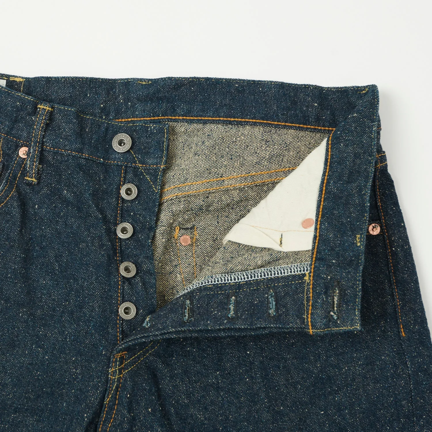 ONI Denim 288-CCD 'Crushed Concrete Denim' 15oz Loose Straight Jean - One Wash sold by Son of a Stag product image thumbnail 5