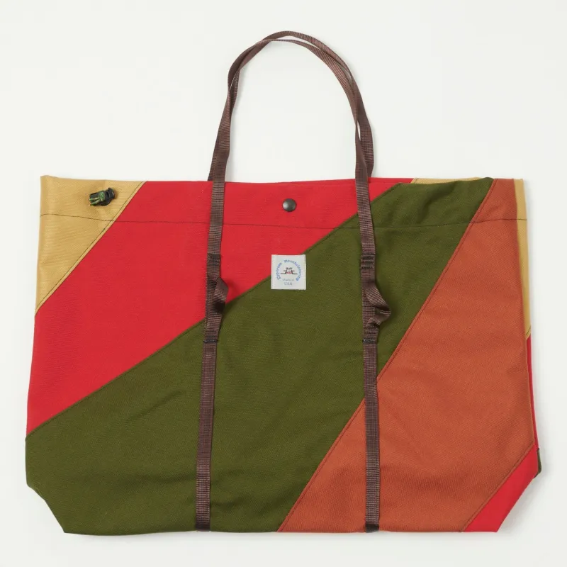 Epperson Mountaineering Large Leisure Tote Bag - Barn Red/Olive/Clay sold by Son of a Stag