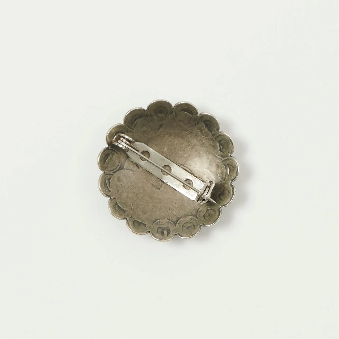 Yuketen 1 1/4" Concho Pin - Nickel Silver sold by Son of a Stag product image thumbnail 2