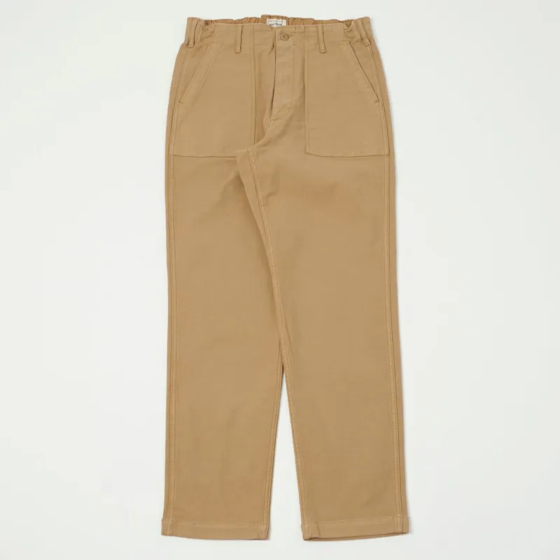 Spellbound Stretch Work Pant - Khaki Beige sold by Son of a Stag