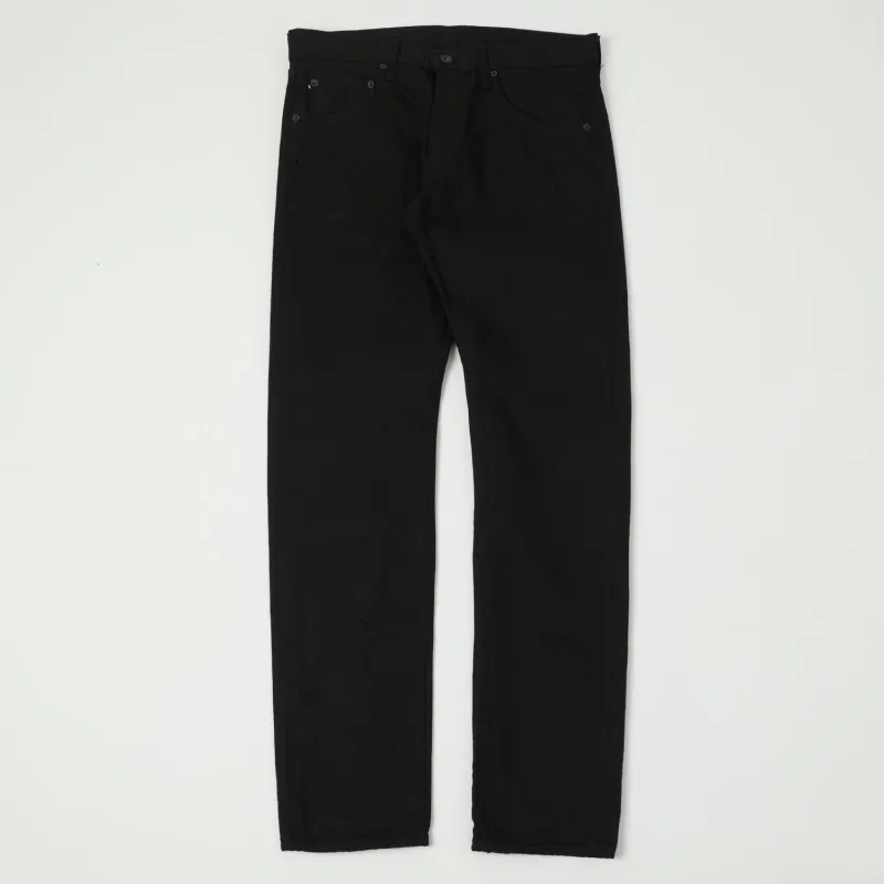 ONI Denim 642-13BK 13oz Regular Tapered Jean - Black One Wash sold by Son of a Stag