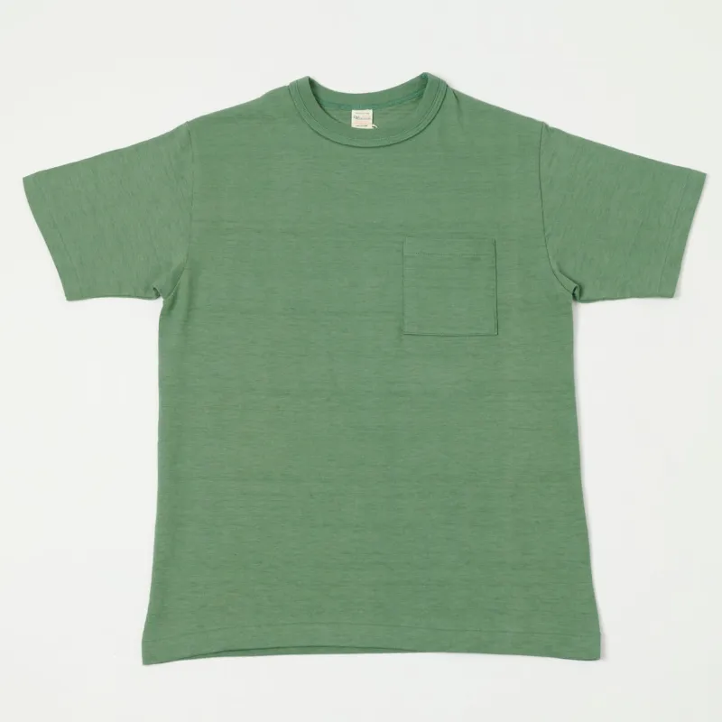 Warehouse & Co 4601 Pocket T-Shirt - MC Green sold by Son of a Stag