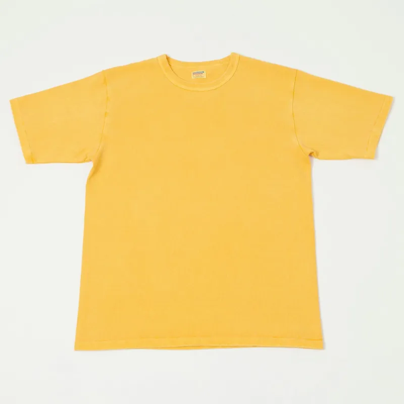 Dubbleworks Heavy Fabric Pigment Dye Tee - Gold sold by Son of a Stag