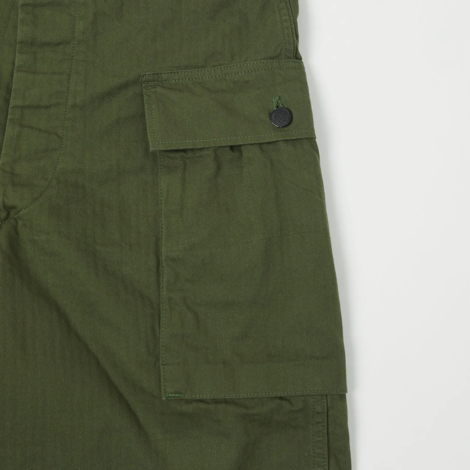 orSlow U.S. Army Two Pocket Cargo Short - Olive Green sold by Son of a Stag product image thumbnail 2