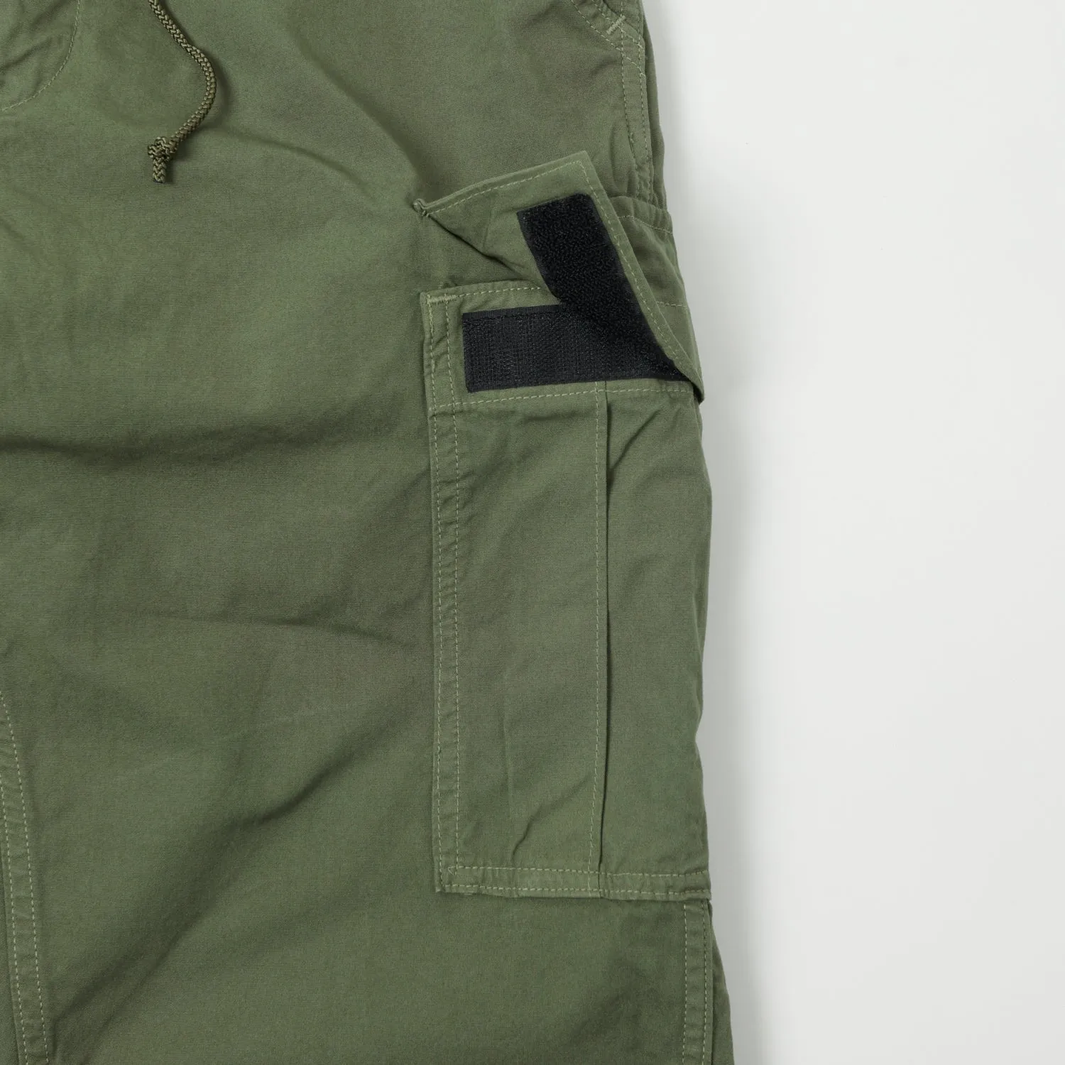 orSlow Easy Cargo Pant - Army Green sold by Son of a Stag product image thumbnail 3