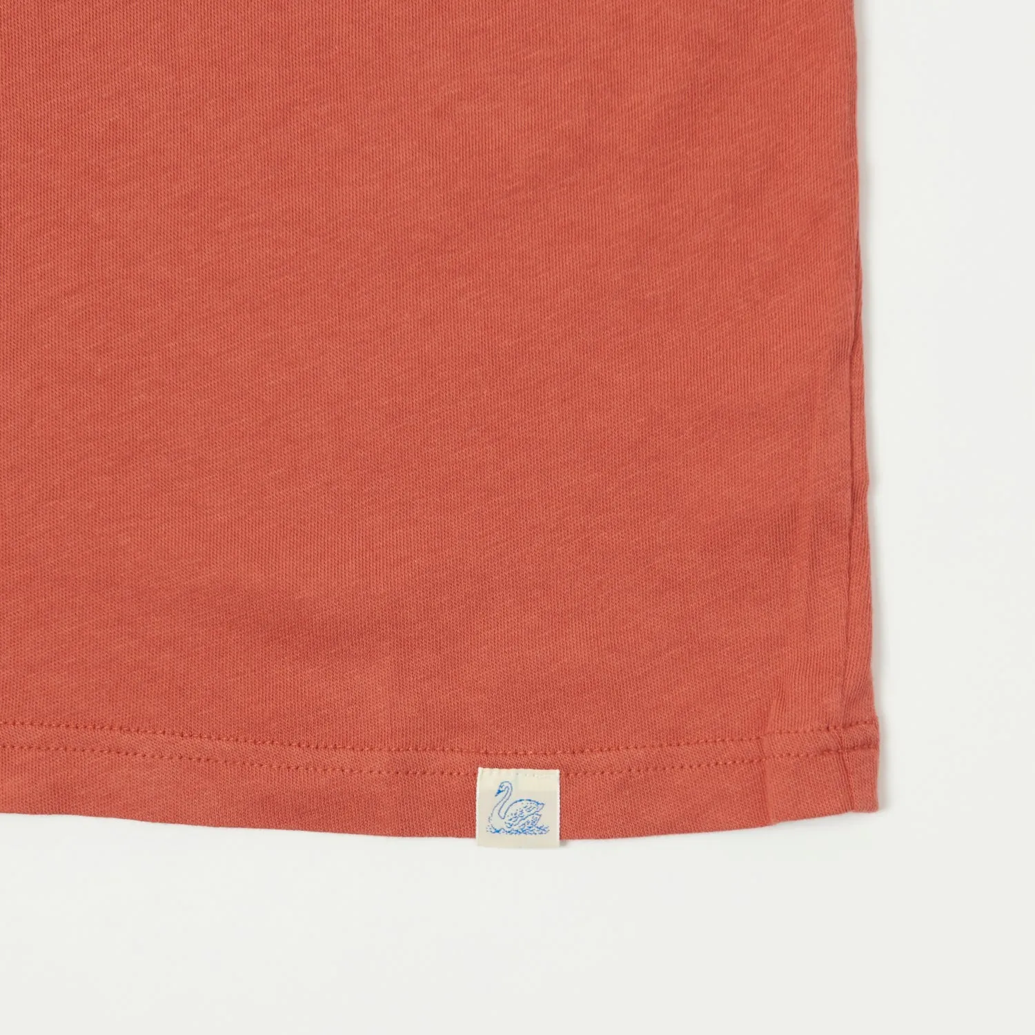 Merz b. Schwanen 'Good Basics' Vintage Wash T-Shirt - Newman Red sold by Son of a Stag product image thumbnail 4