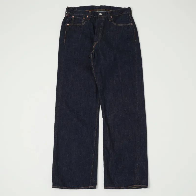 FULLCOUNT 0105SS 'Super Smooth' 11.5oz Wide Straight Jean - One Wash sold by Son of a Stag