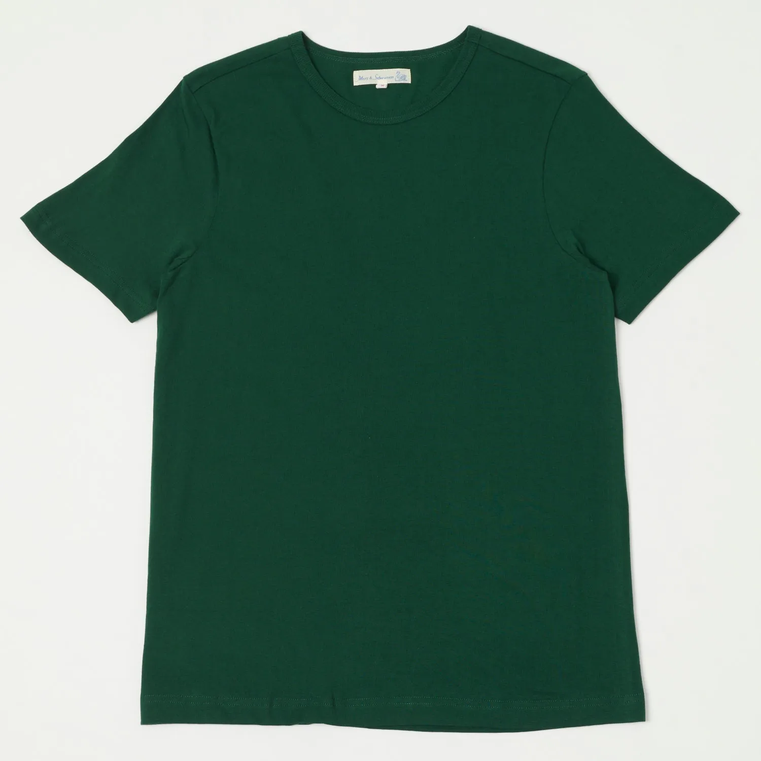 Merz b. Schwanen 1950s Classic Lightweight T-Shirt - Classic Green sold by Son of a Stag