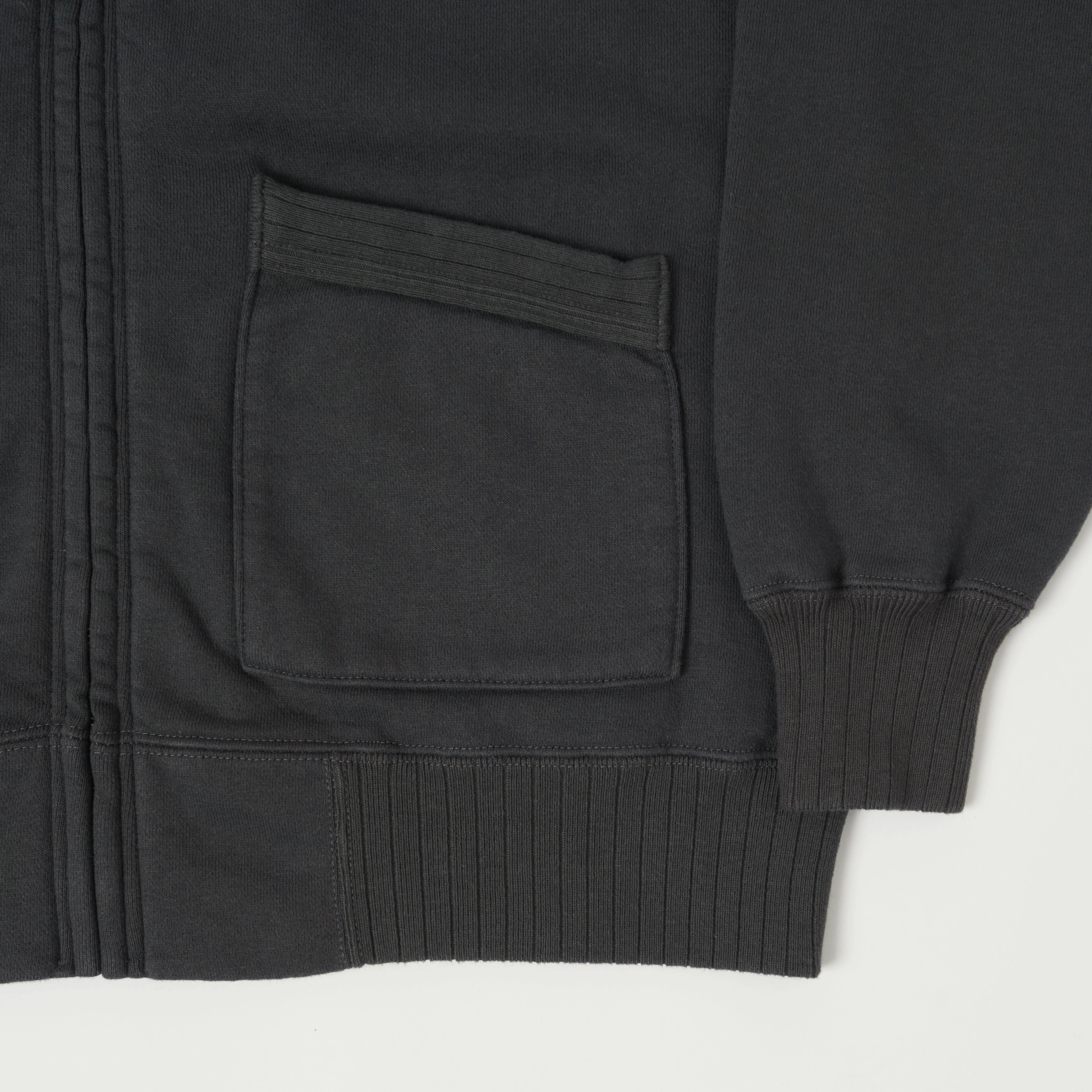 Buzz Rickson's U.S. Army Air Forces Zip Sweatshirt - Black sold by Son of a Stag product image thumbnail 4