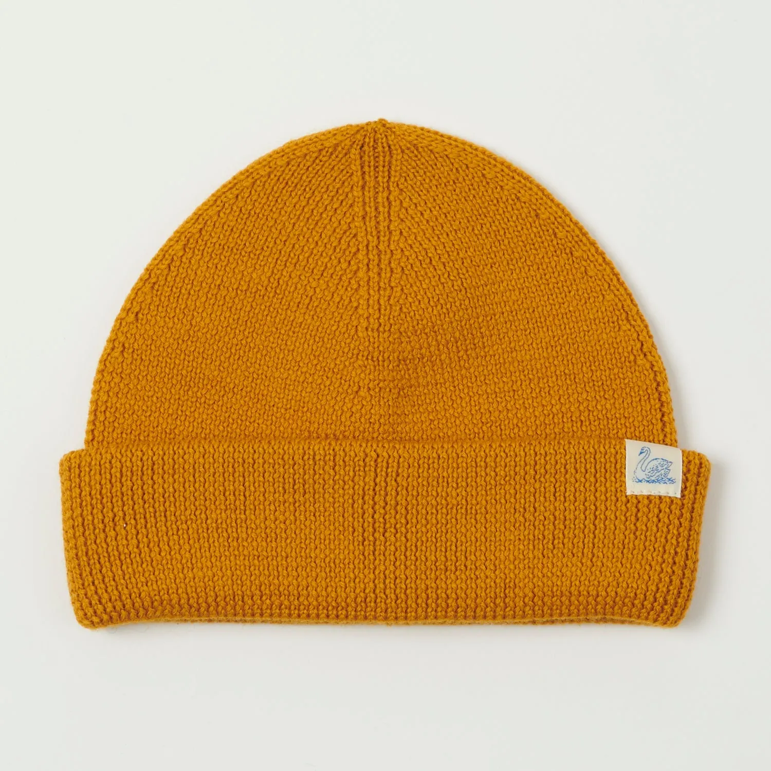 Merz b. Schwanen 'Good Basics' Classic Wool Beanie - Honey sold by Son of a Stag