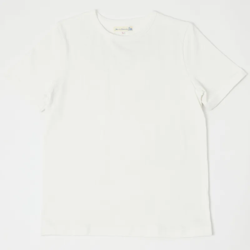 Merz b. Schwanen 2S14 Relaxed Heavyweight T-Shirt - White sold by Son of a Stag