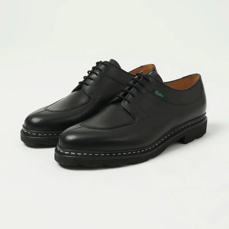 Paraboot Avignon Griff Shoe - Lisse Noir sold by Son of a Stag