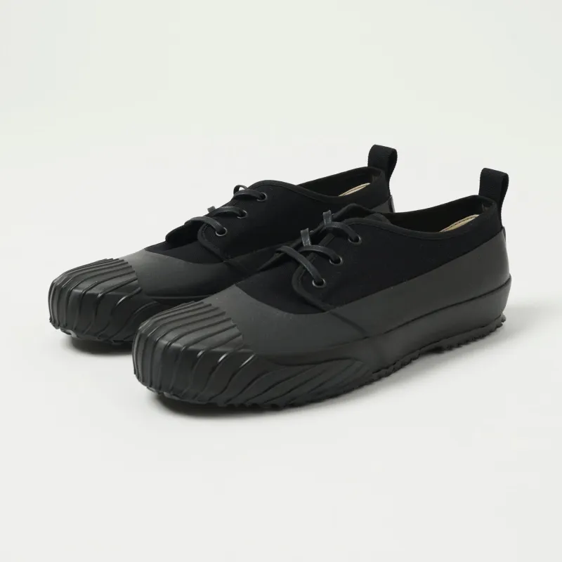 Moonstar 'Alweather' Rubber Covered Sneaker - Black sold by Son of a Stag