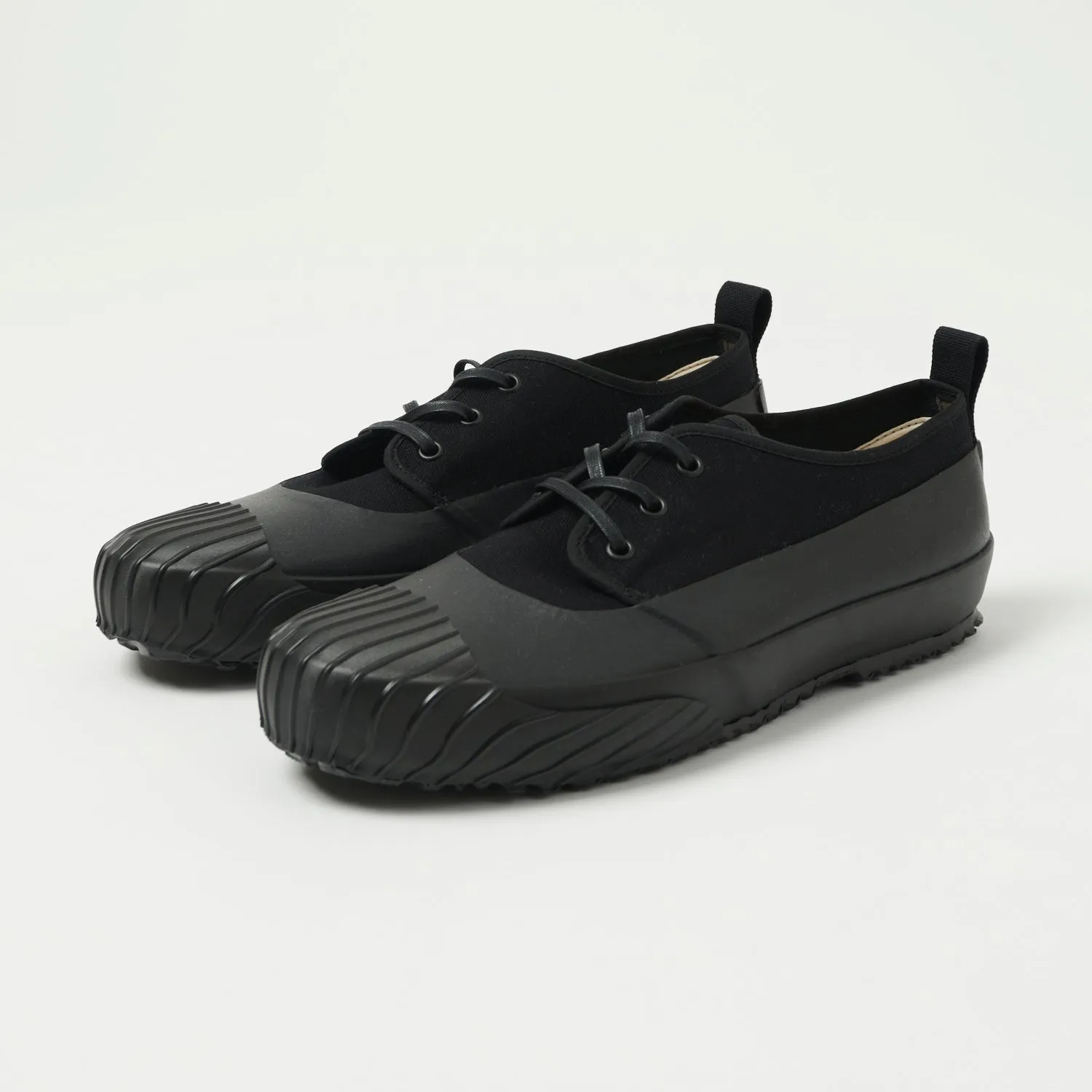 Moonstar 'Alweather' Rubber Covered Sneaker - Black sold by Son of a Stag