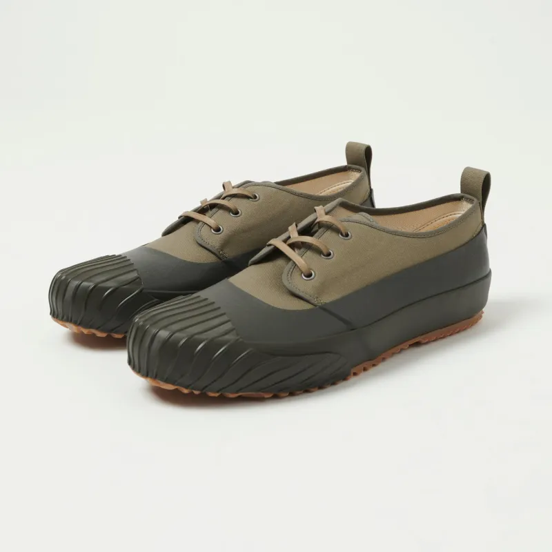 Moonstar 'Alweather' Rubber Covered Sneaker - Olive sold by Son of a Stag
