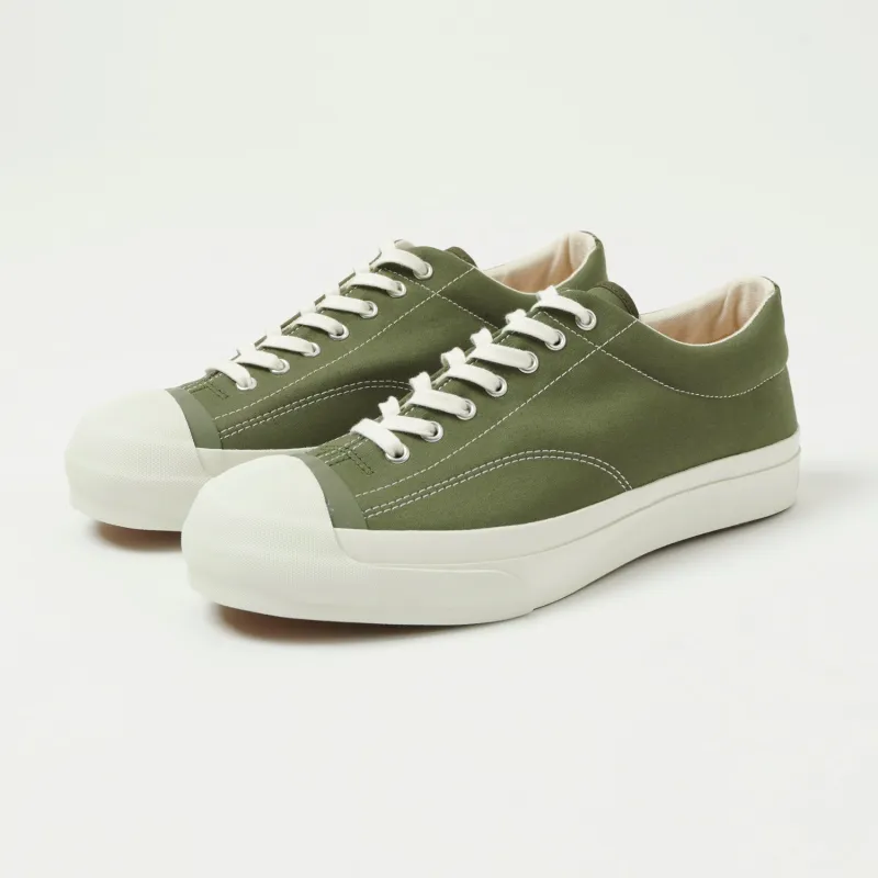 Moonstar 'Gym Court' Rubber Sole Canvas Sneaker - Olive sold by Son of a Stag