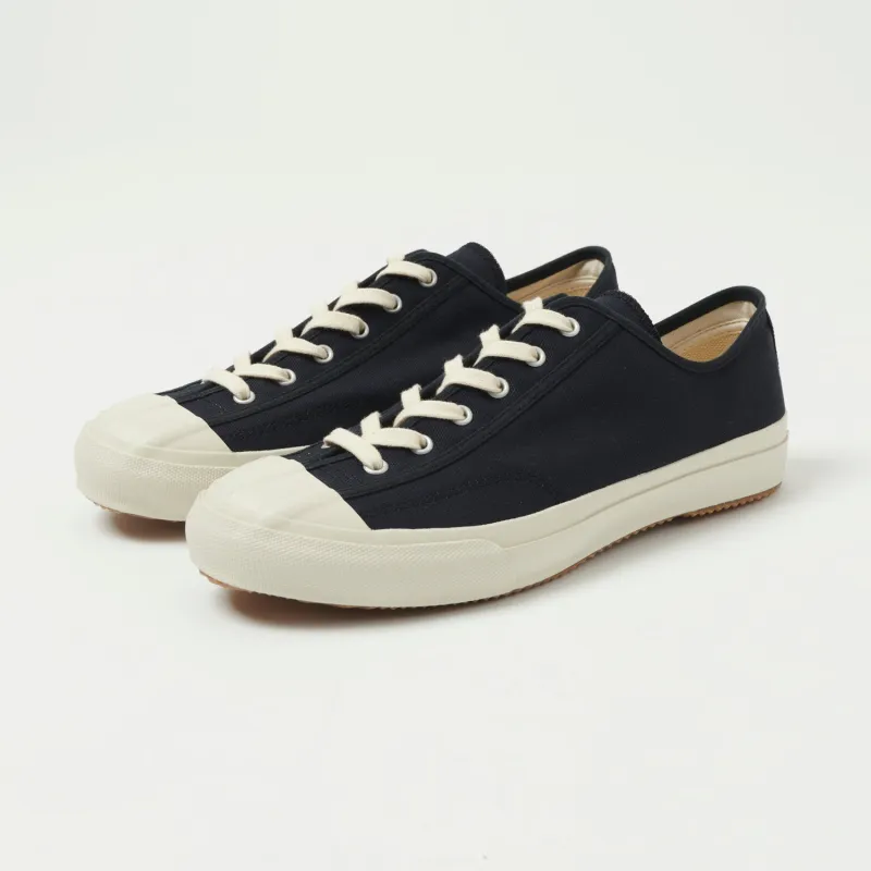 Moonstar 'Gym Classic' Rubber Sole Canvas Sneaker - Dark Navy sold by Son of a Stag